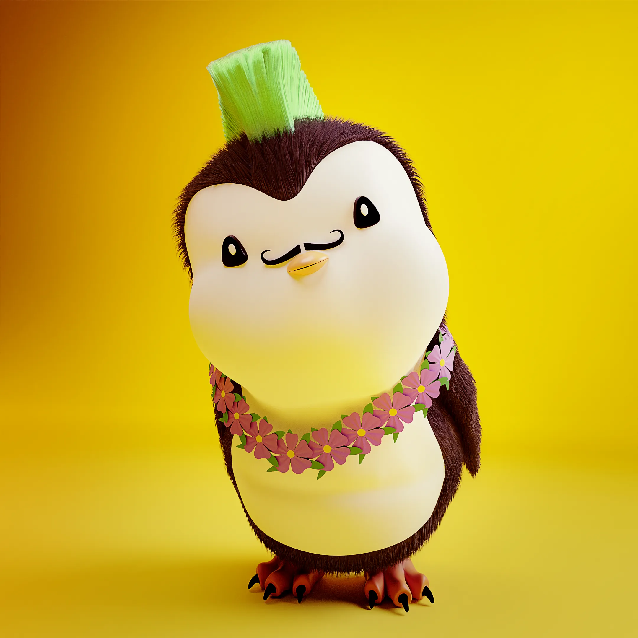 3D offshoot of Pudgy Penguin #5750.