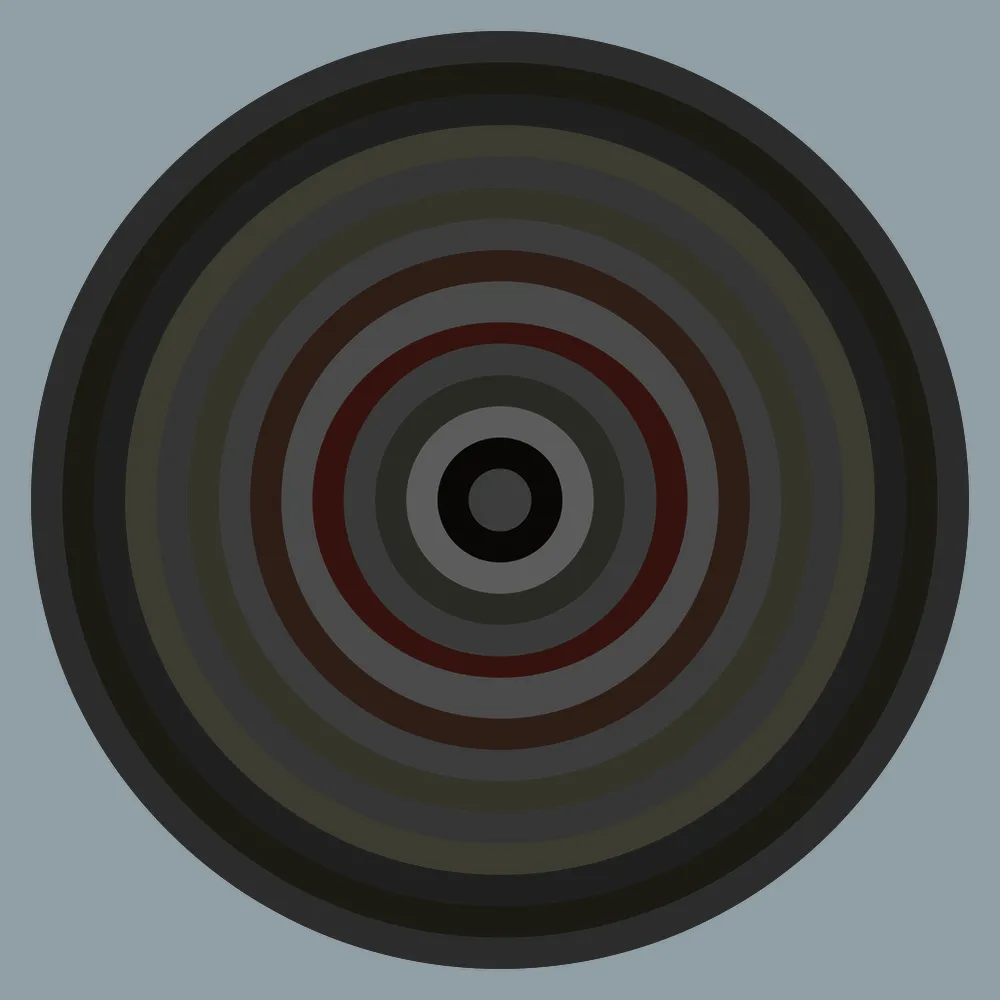 This generative art project takes the color gradient from artworks of eight incredible artists and combines them through a series of interleaving concentric circles. It is an homage to these artists and an appreciation of each of their distinctive styles. The artists featured in this project are Andrew Semark, Ayla El-Moussa, Cath Simard, Grant Yun, Jessica Cardelucci, Joey L, Sam Spratt, and Tania Rivilis.