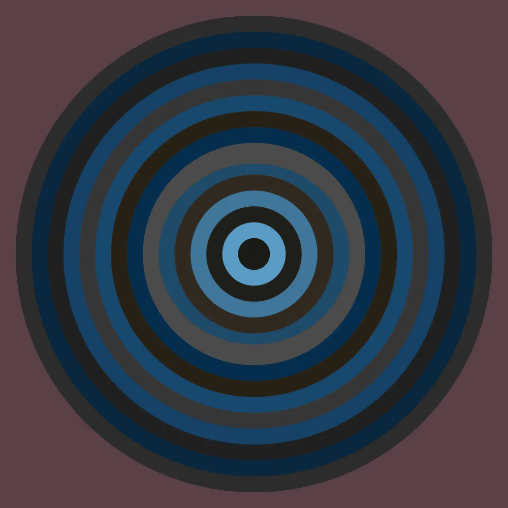 This generative art project takes the color gradient from artworks of eight incredible artists and combines them through a series of interleaving concentric circles. It is an homage to these artists and an appreciation of each of their distinctive styles. The artists featured in this project are Andrew Semark, Ayla El-Moussa, Cath Simard, Grant Yun, Jessica Cardelucci, Joey L, Sam Spratt, and Tania Rivilis.
