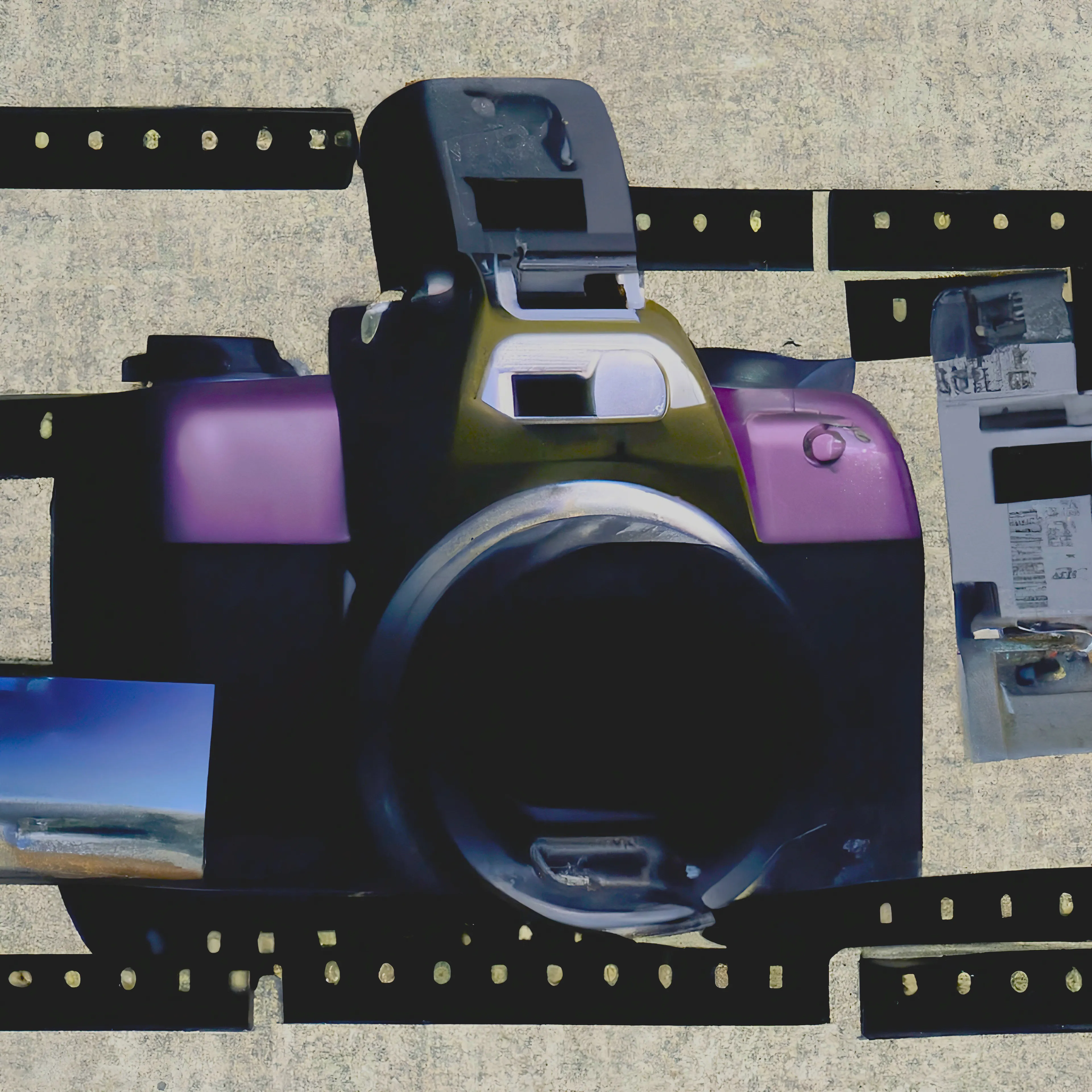 In 2018, I minted my genesis piece titled Quine #1 (This Is Not a Photograph) to explore the relationship between impossible self-reference and the struggle of singular artistic commitment.

Thru the Eyes of the Machine (MACHINEVISION) is a series of artworks uprooting and reimagining my past artistic commitments from the perspective of deep learning models by modifying the original descriptions and tags to be used as prompts.

This is the second part of a triptych exploring my genesis piece in particular.

Original description:

"Digital composition made with found media. A quine takes no input and produces only a copy of itself as output. This is an impossible image of a photograph of the camera that took it: a reflection of the impossibilities and internal inconsistencies artists face when projecting their ideas to a single representation."  