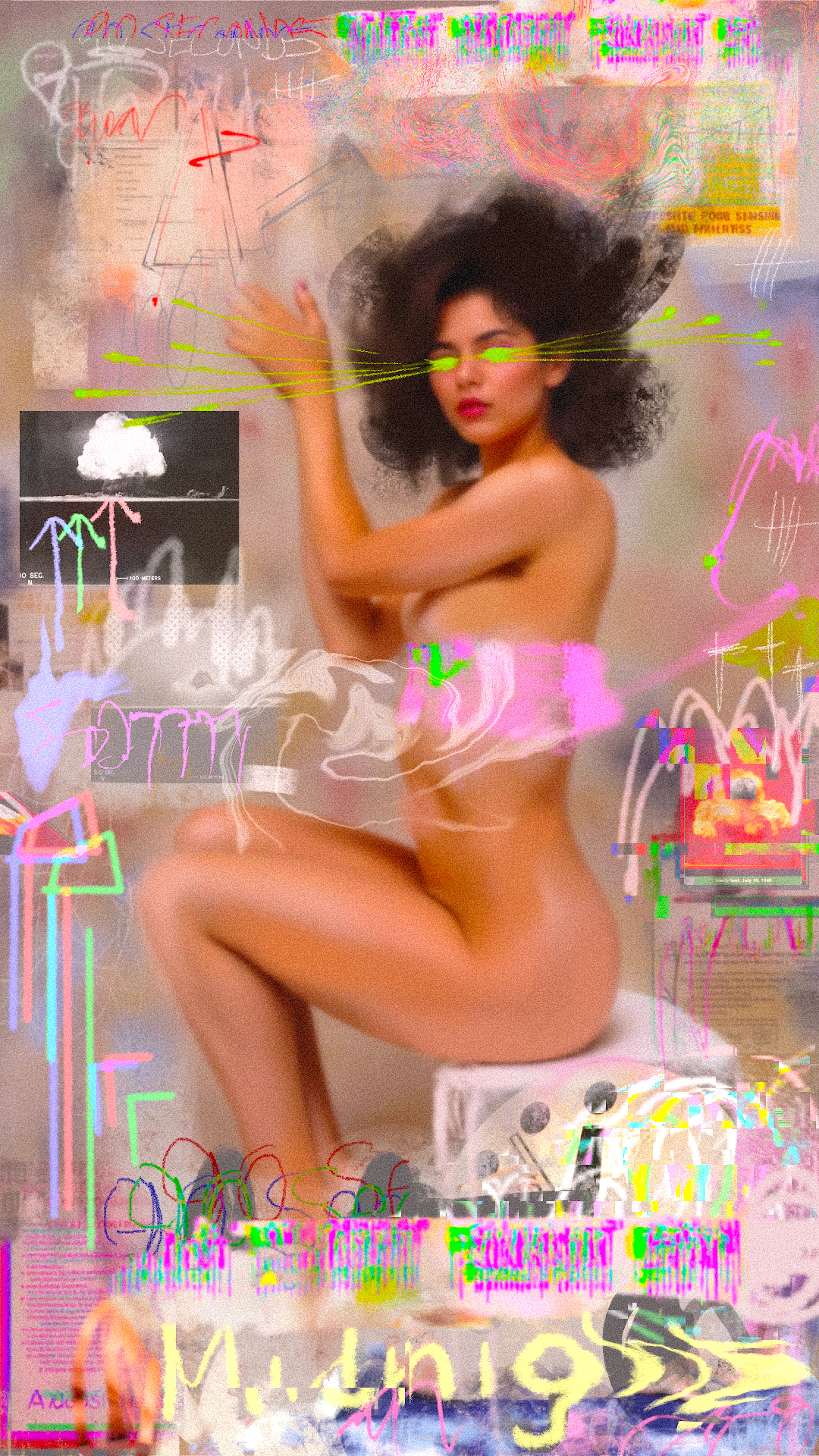 90 seconds to midnight...

"I would only agree that a symbolic clock is as nourishing to the intellect as a photograph of oxygen to a drowning man." - Doctor Manhattan/Dr. Jon Osterman in The Watchmen by Alan Moore

Collage and digital painting by Rocketgirl