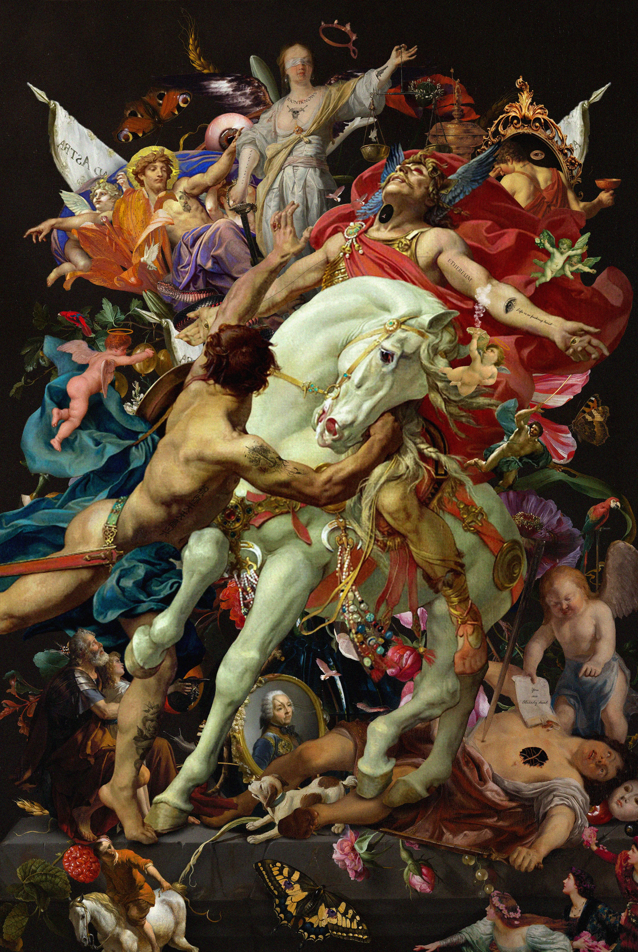 Those who break the regulations will receive the final punishment.

Peace will bring justice.

Digital collage
2500x3730px 300dpi