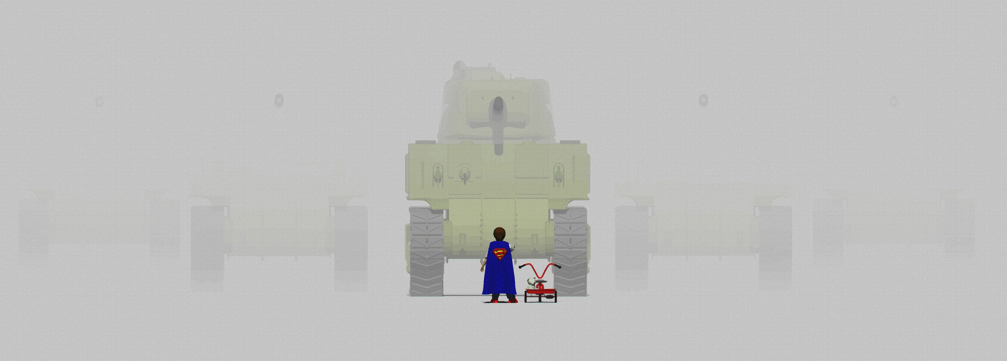 "Playground" is a heartfelt expression of my deepest wish - to end all wars and the silent suffering of the innocent. 