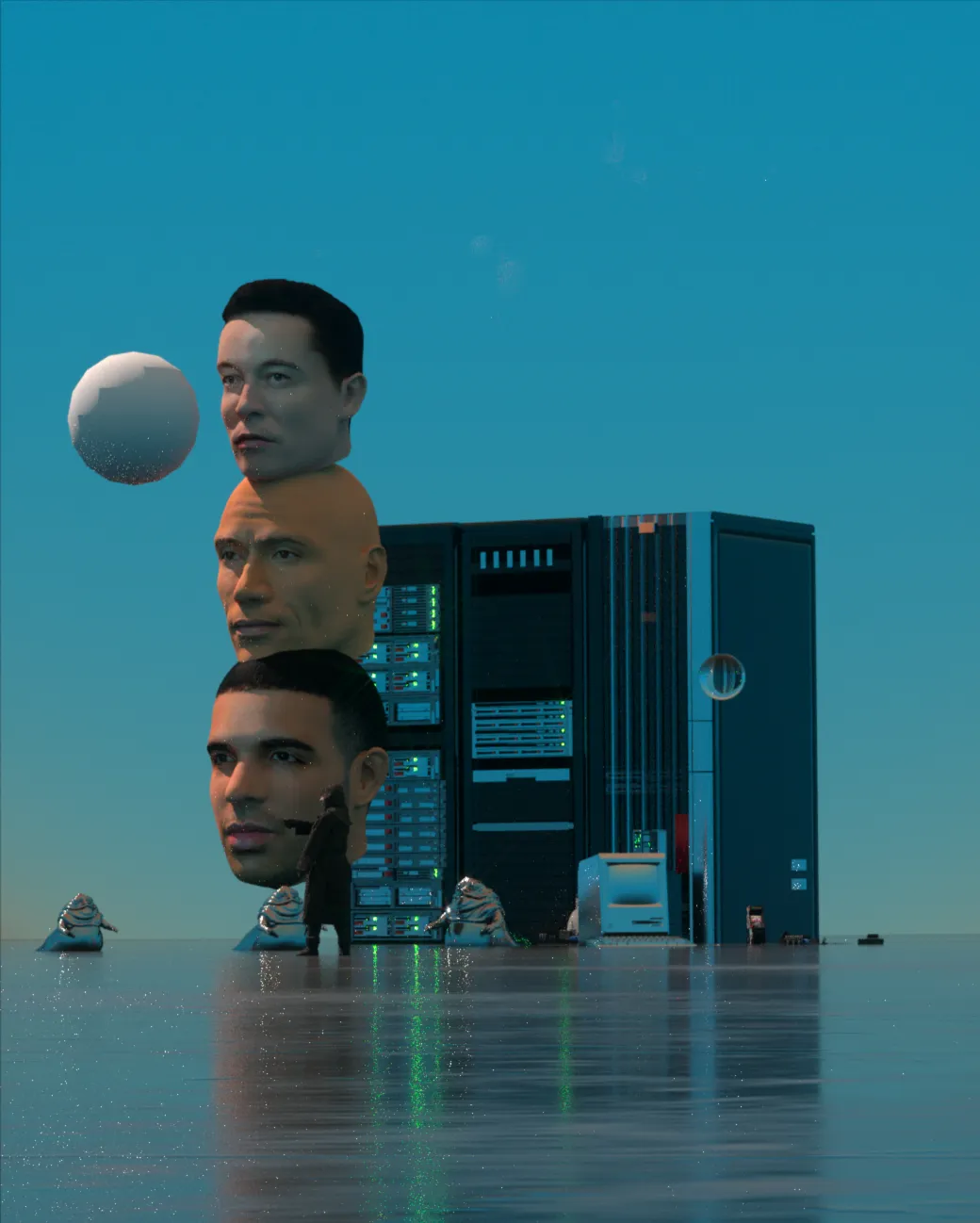 Created live at BEEPLE STUDIOS, 04.29.23 during ART CHARLESTON.