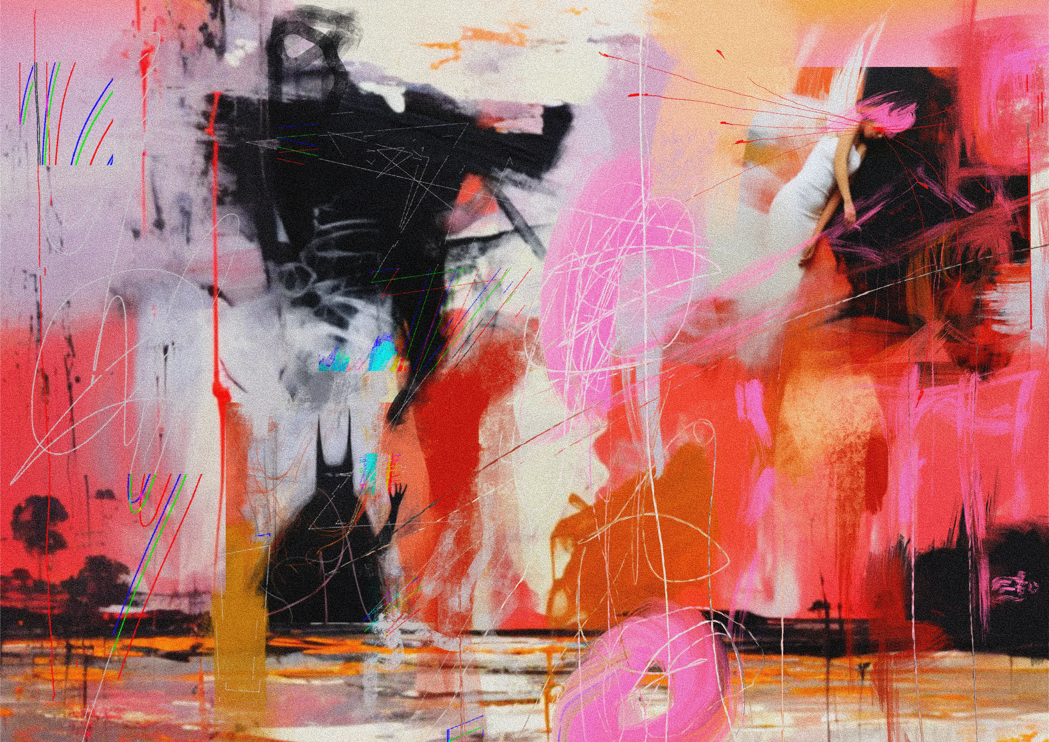 “The whole world is divided for me into two parts: one is she, and there is all happiness, hope, light; the other is where she is not, and there is dejection and darkness...”

― Leo Tolstoy, War and Peace

(oil painting x ai x digital painting by Rocketgirl)