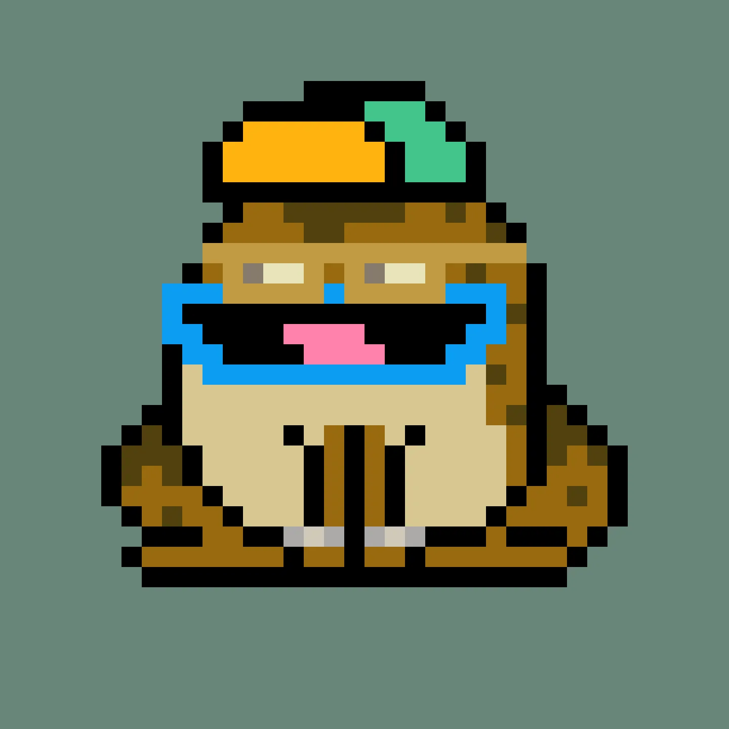 A small, warty, amphibious creature that resides in the metaverse.