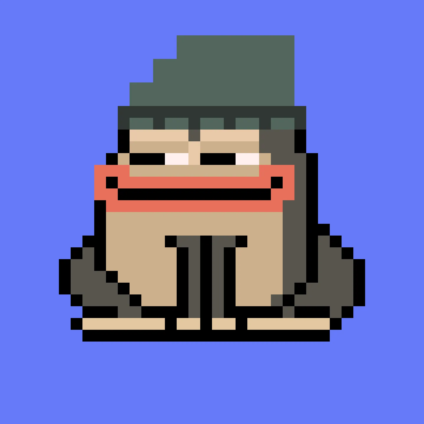 A small, warty, amphibious creature that resides in the metaverse.