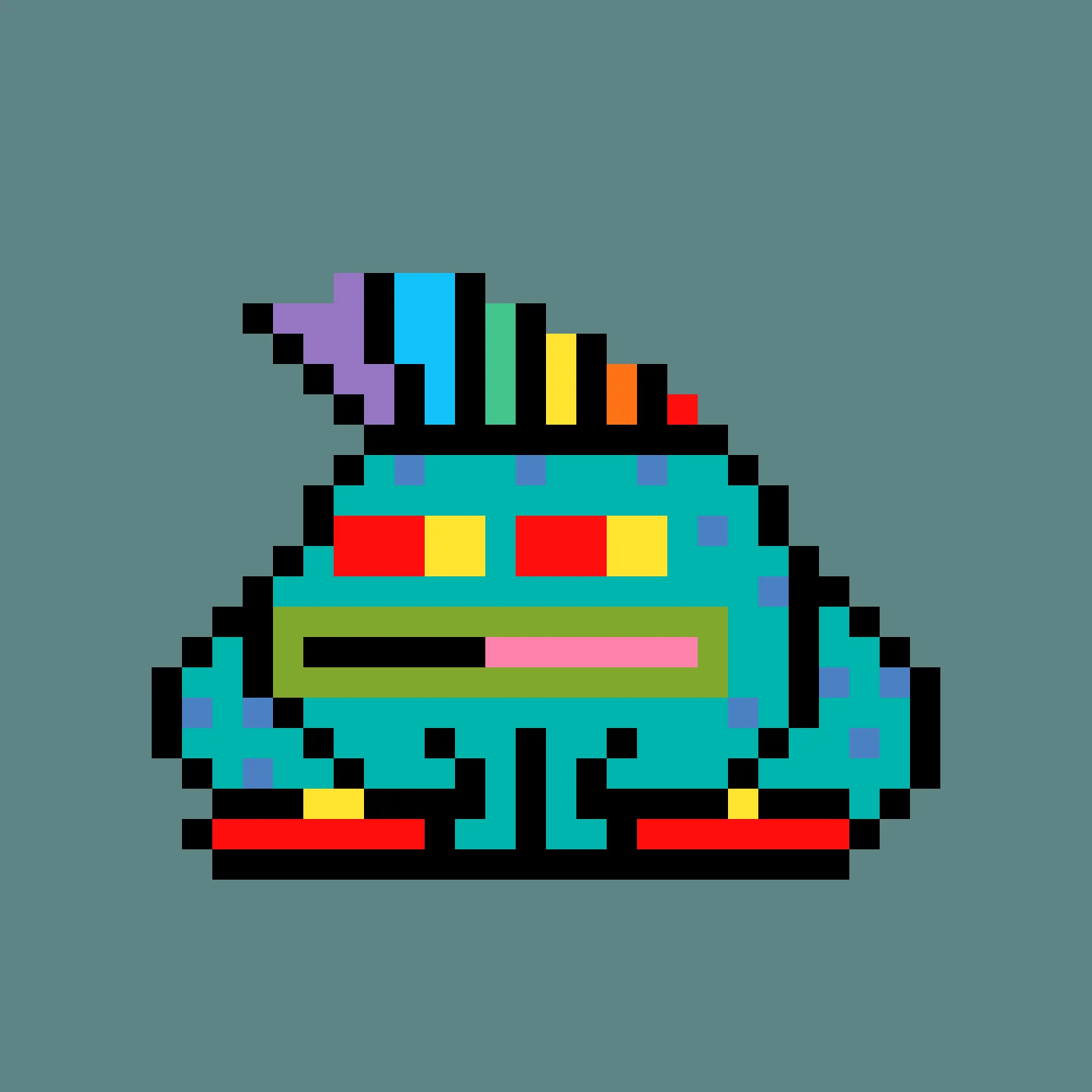 A small, warty, amphibious creature that resides in the metaverse.