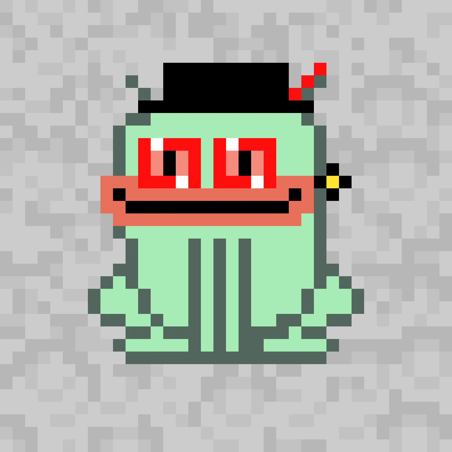 A small, warty, amphibious creature that resides in the metaverse.