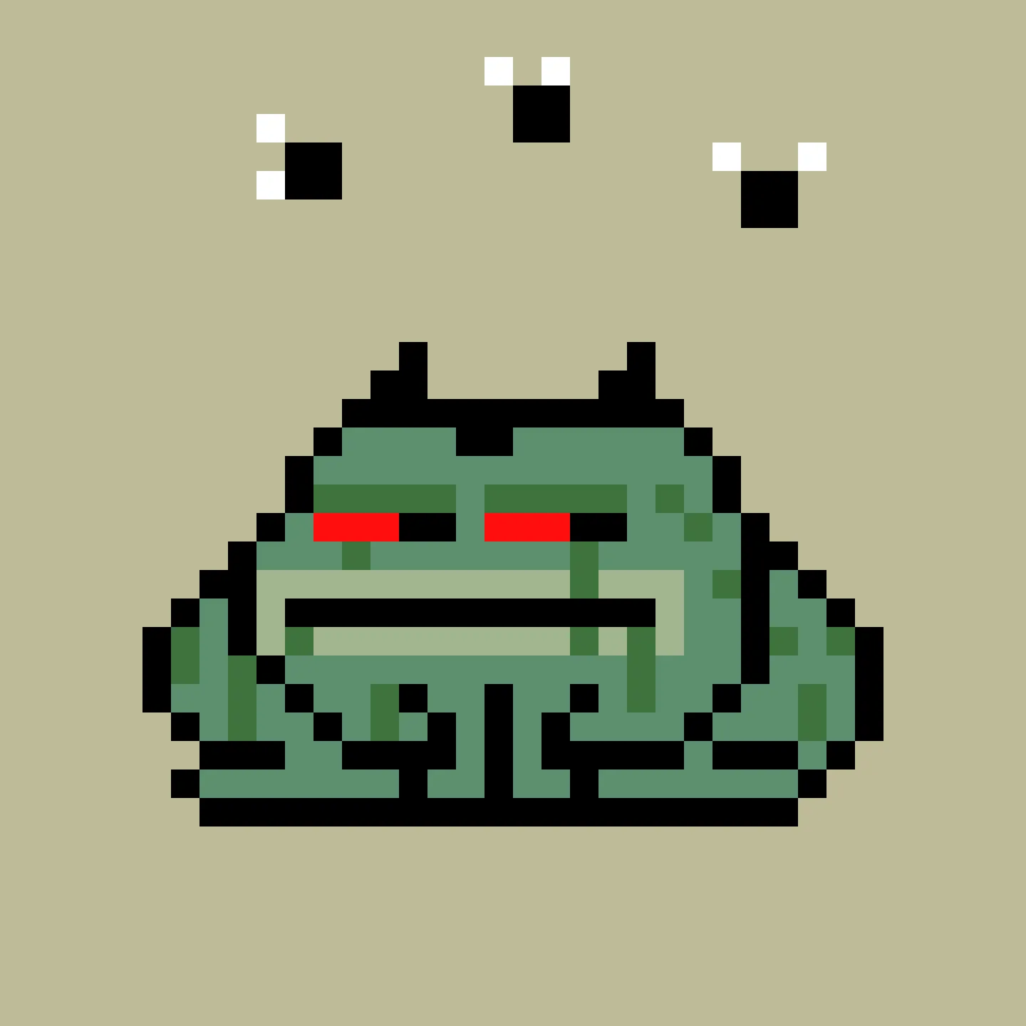 A small, warty, amphibious creature that resides in the metaverse.