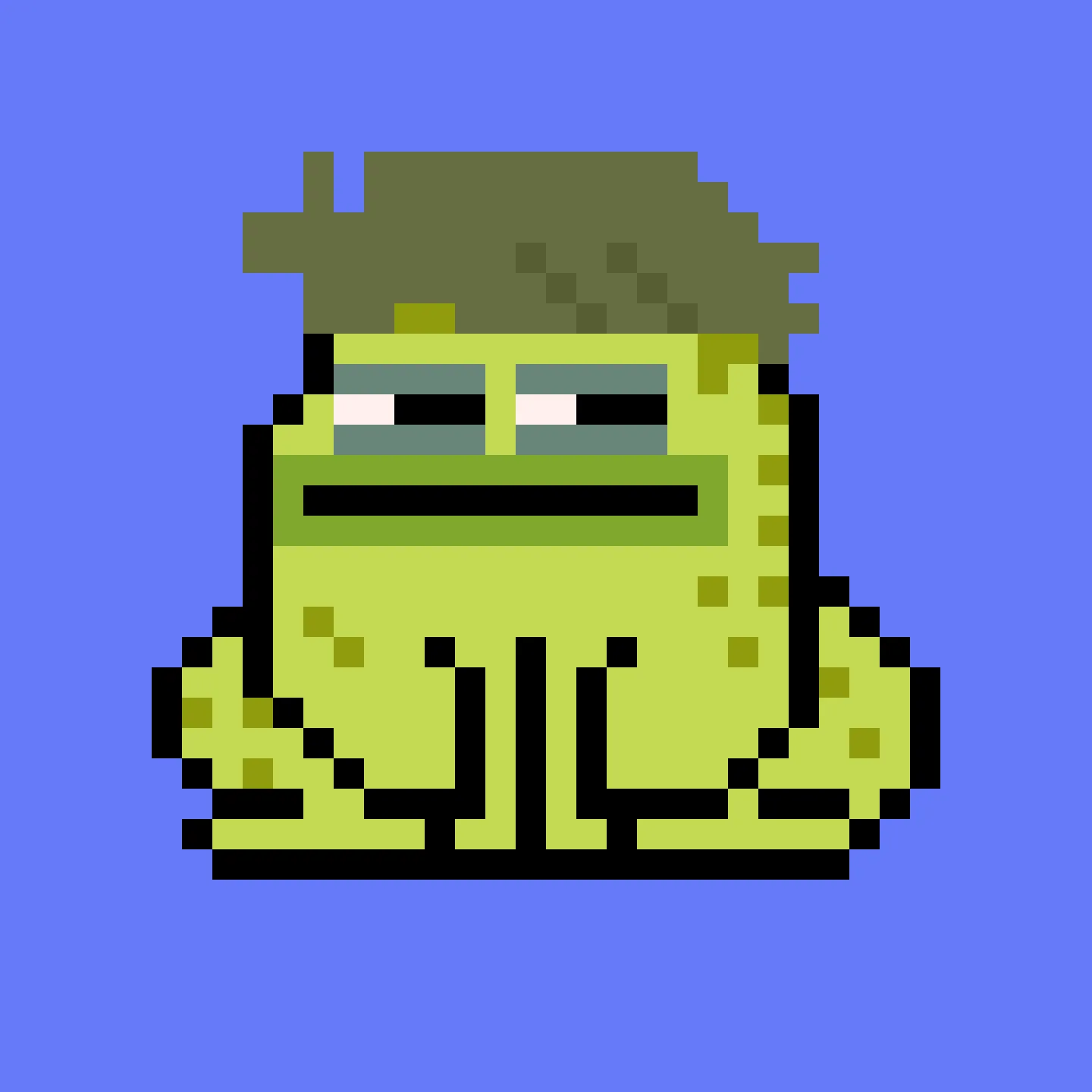 A small, warty, amphibious creature that resides in the metaverse.