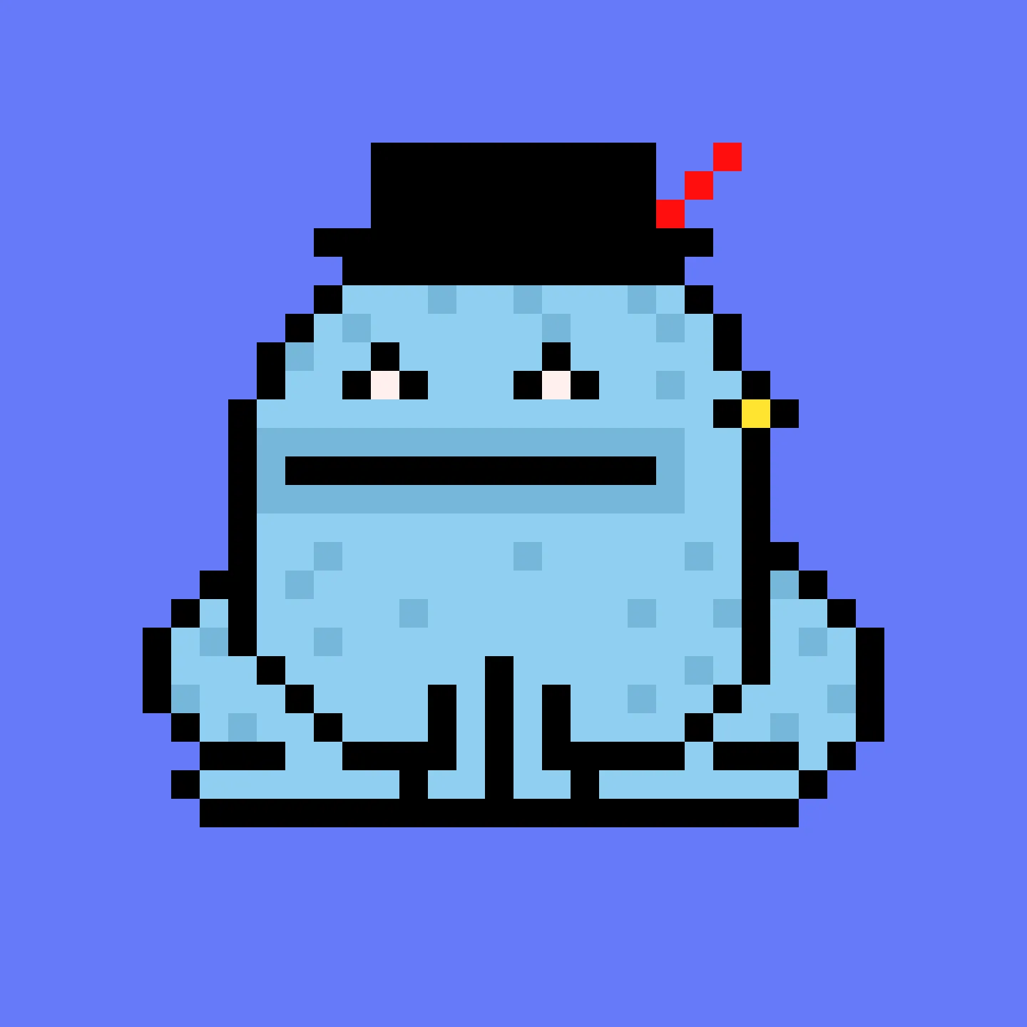 A small, warty, amphibious creature that resides in the metaverse.