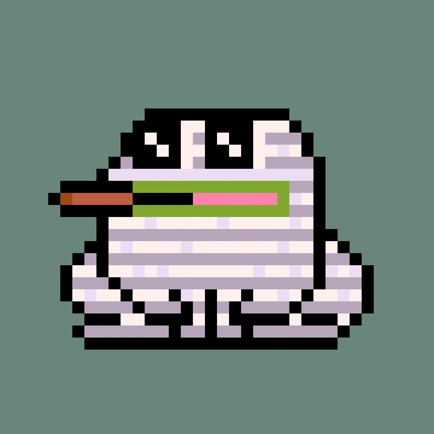 A small, warty, amphibious creature that resides in the metaverse.
