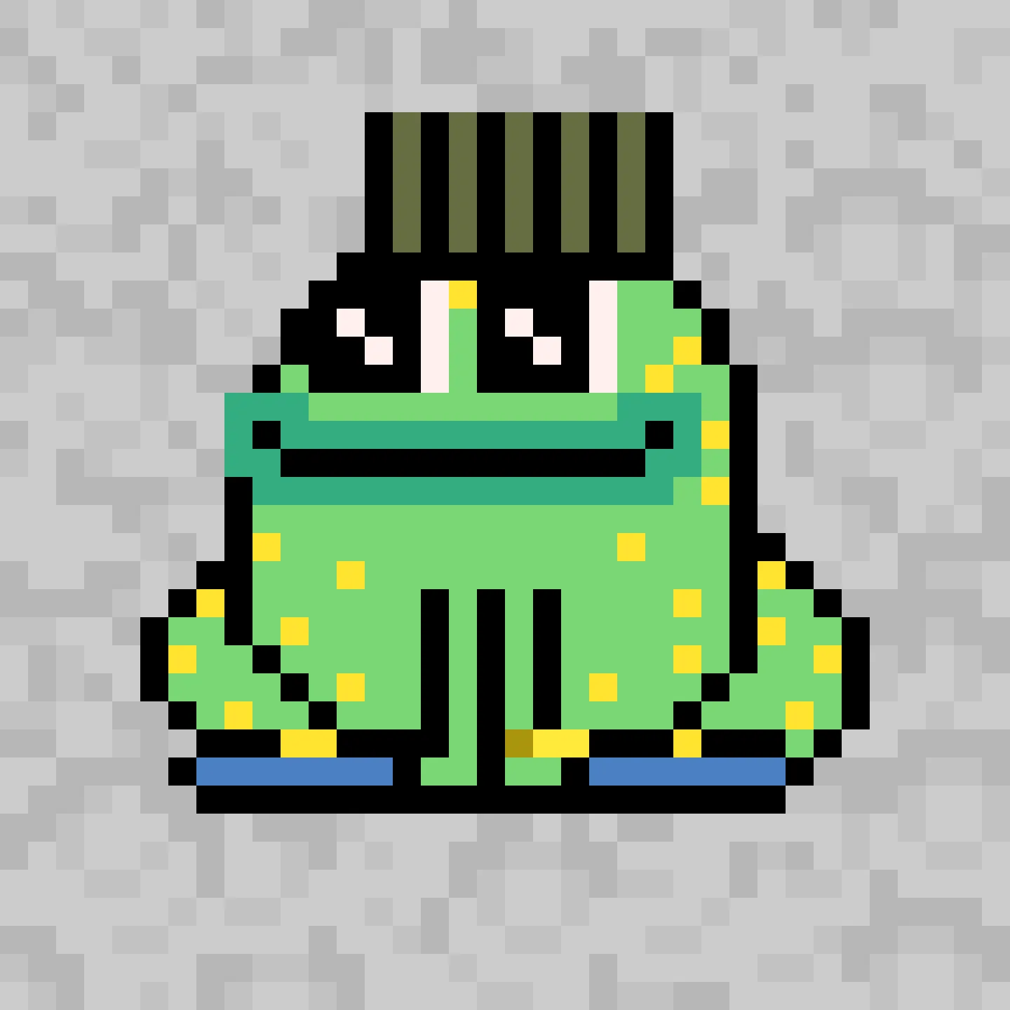 A small, warty, amphibious creature that resides in the metaverse.