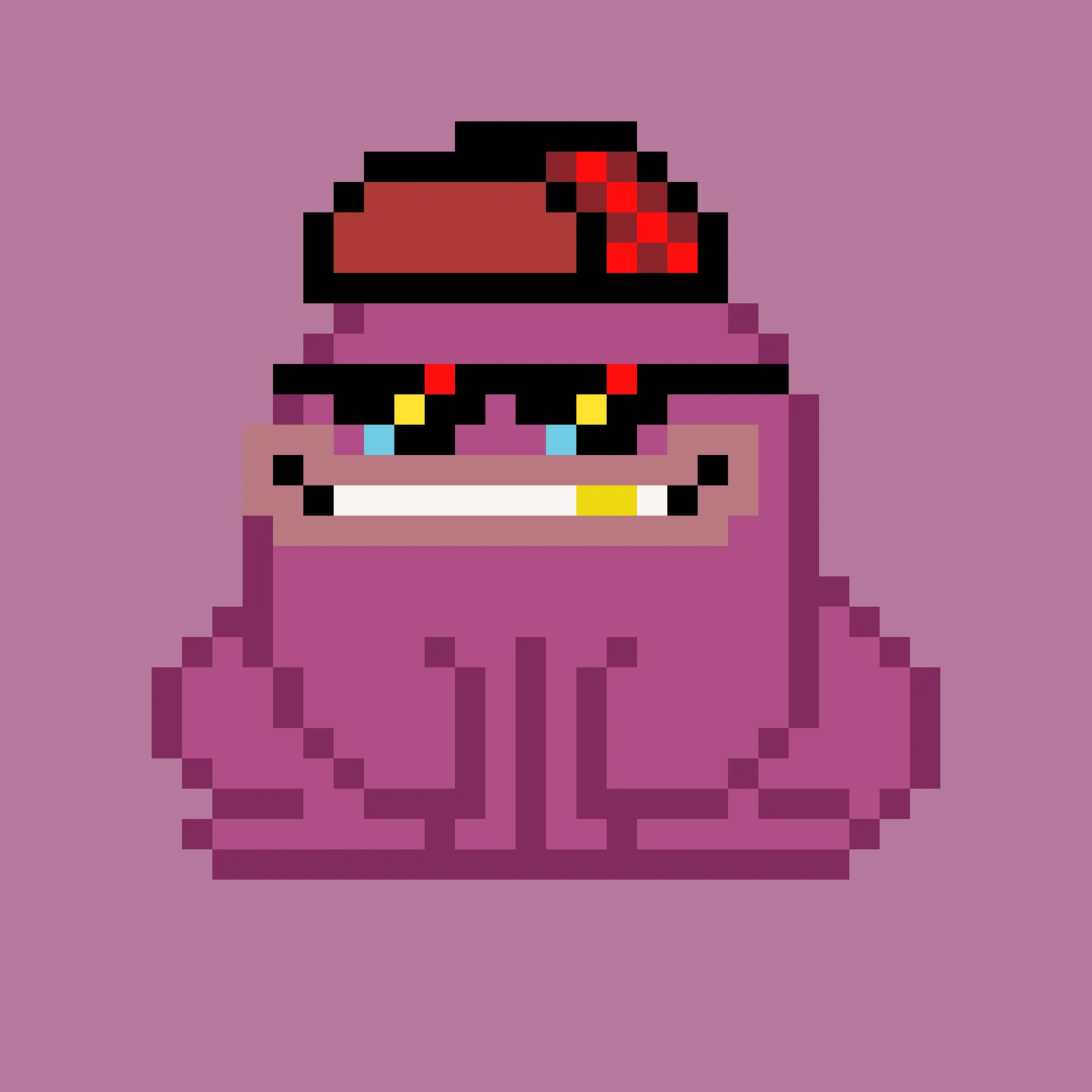 A small, warty, amphibious creature that resides in the metaverse.