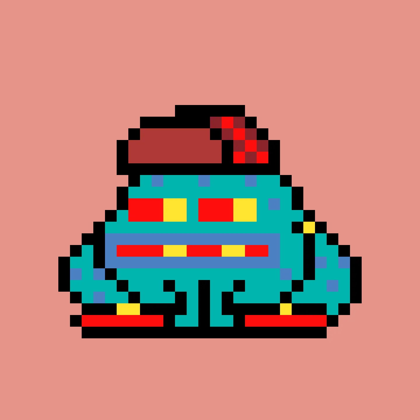 A small, warty, amphibious creature that resides in the metaverse.