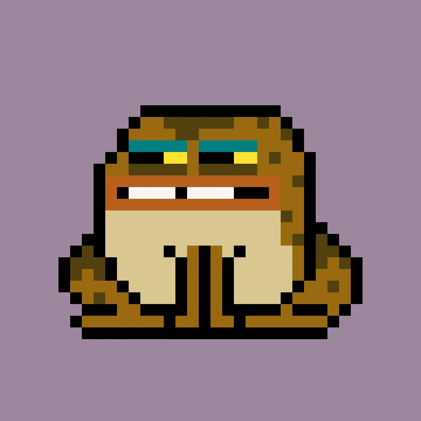 A small, warty, amphibious creature that resides in the metaverse.