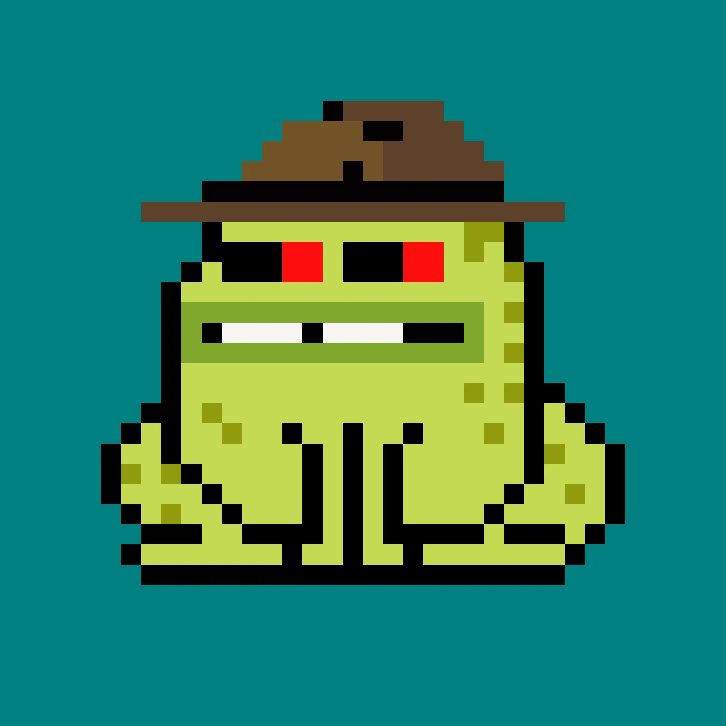 A small, warty, amphibious creature that resides in the metaverse.