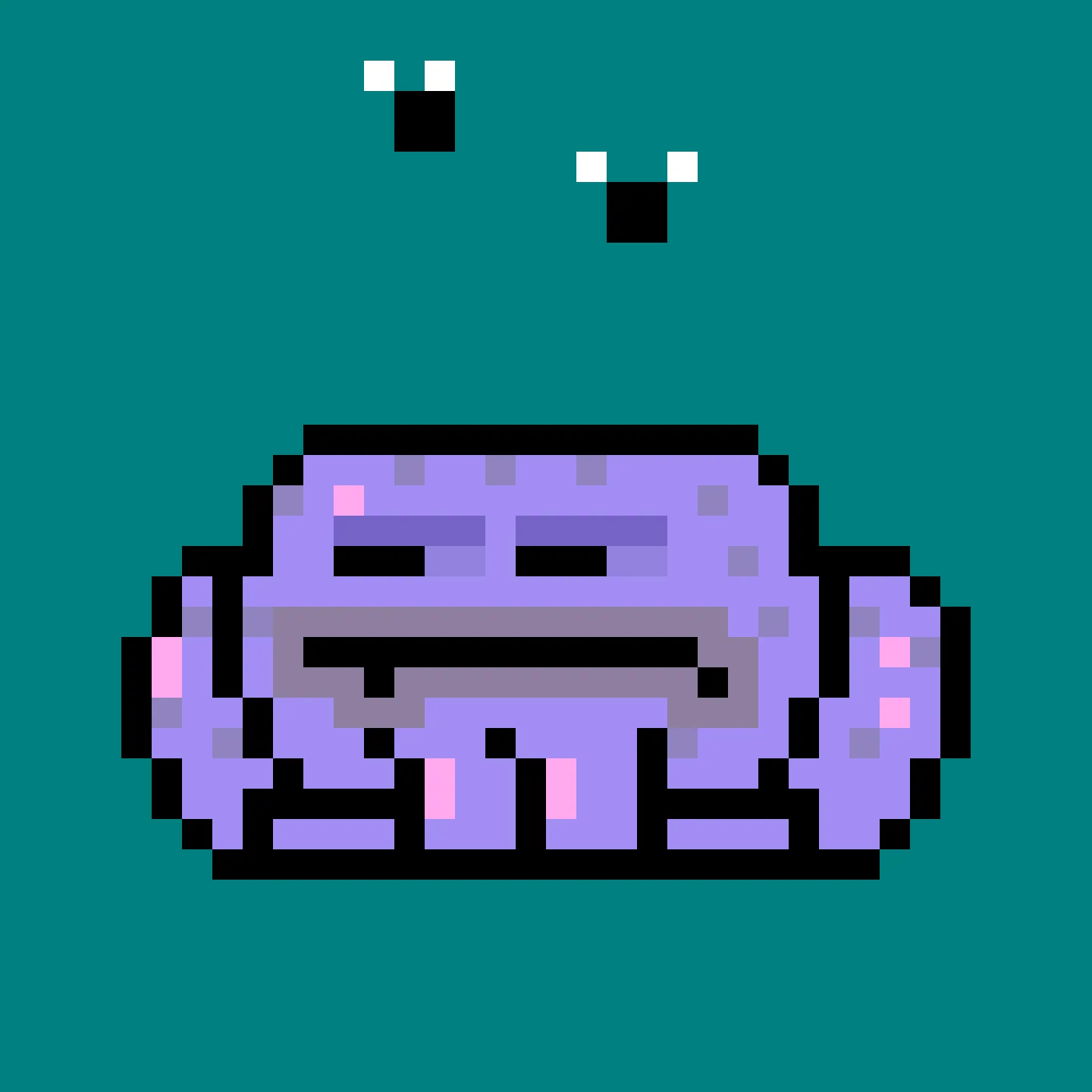 A small, warty, amphibious creature that resides in the metaverse.