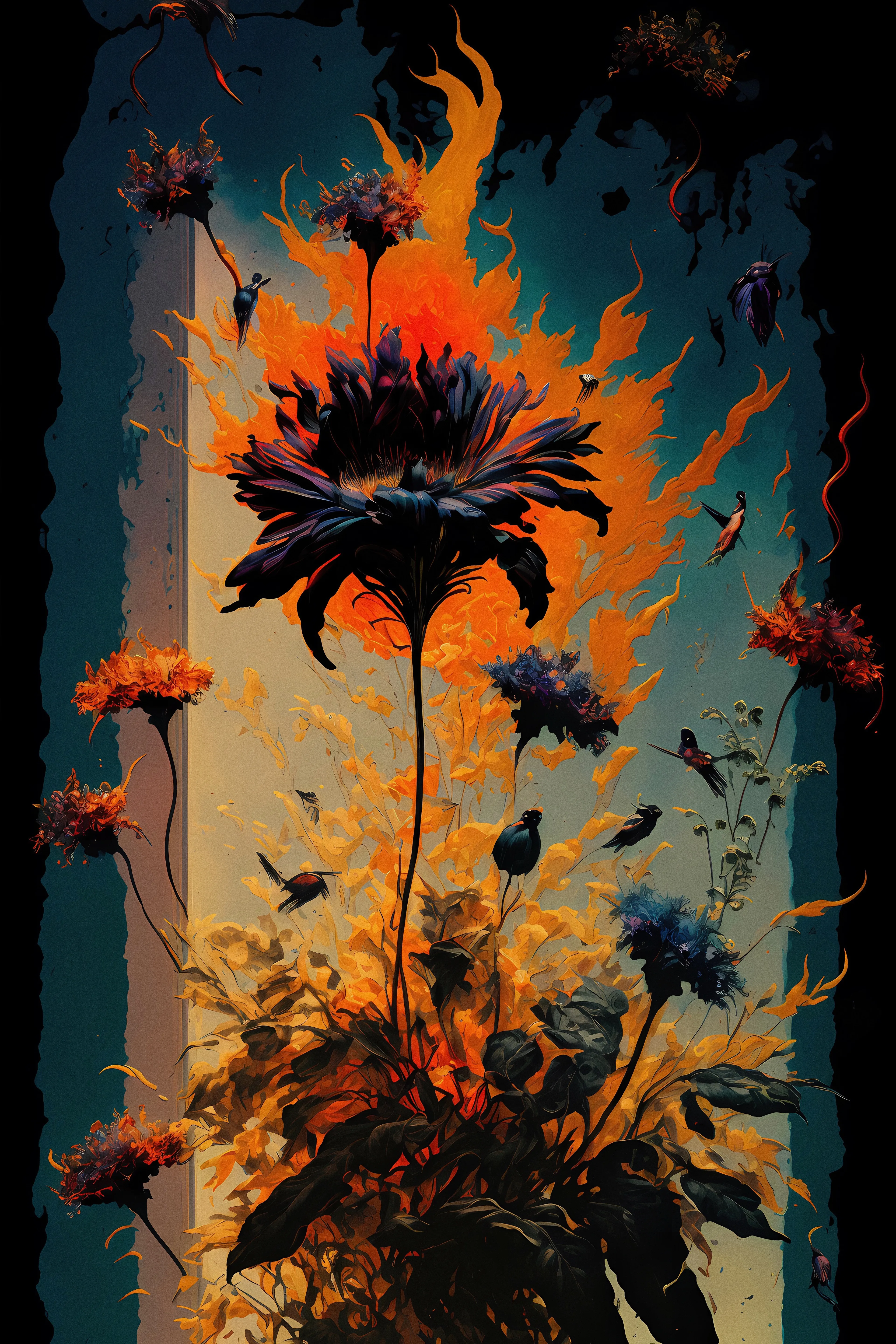 The flare of the firebird lit their hearts eternally.