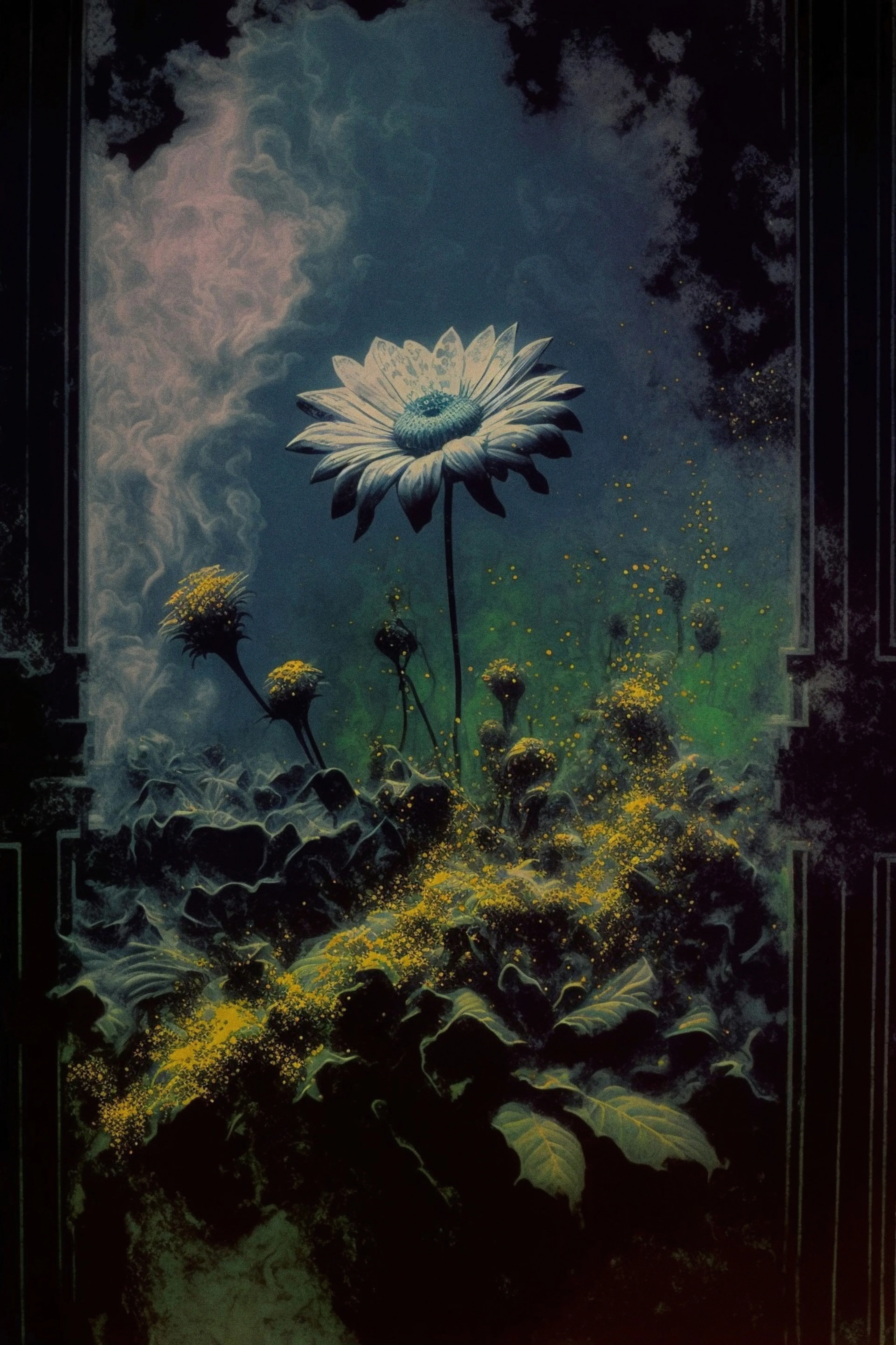 Blossoms of the darkness, reaching for their mother's embrace in the night.