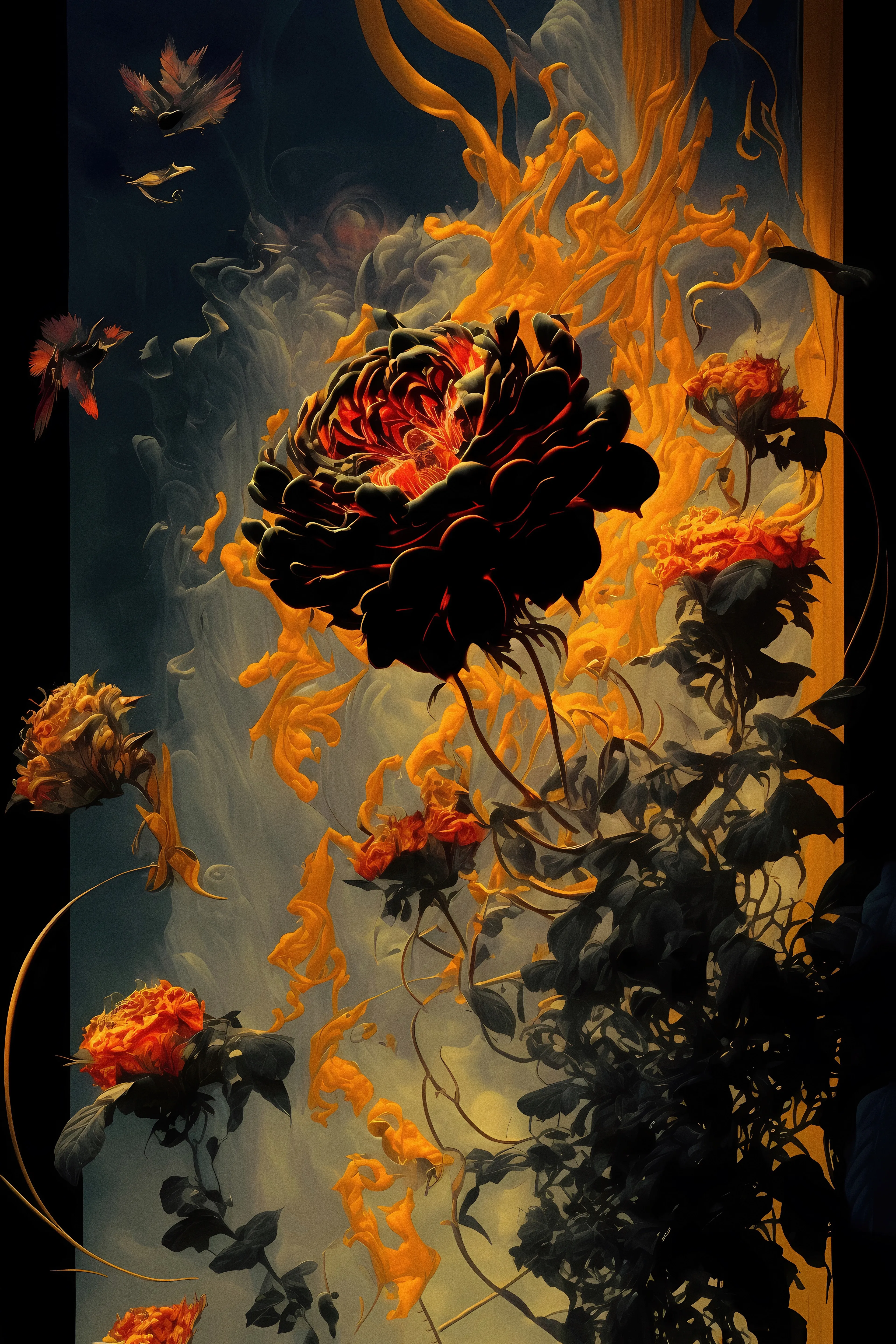 The flare of the firebird lit their hearts eternally.