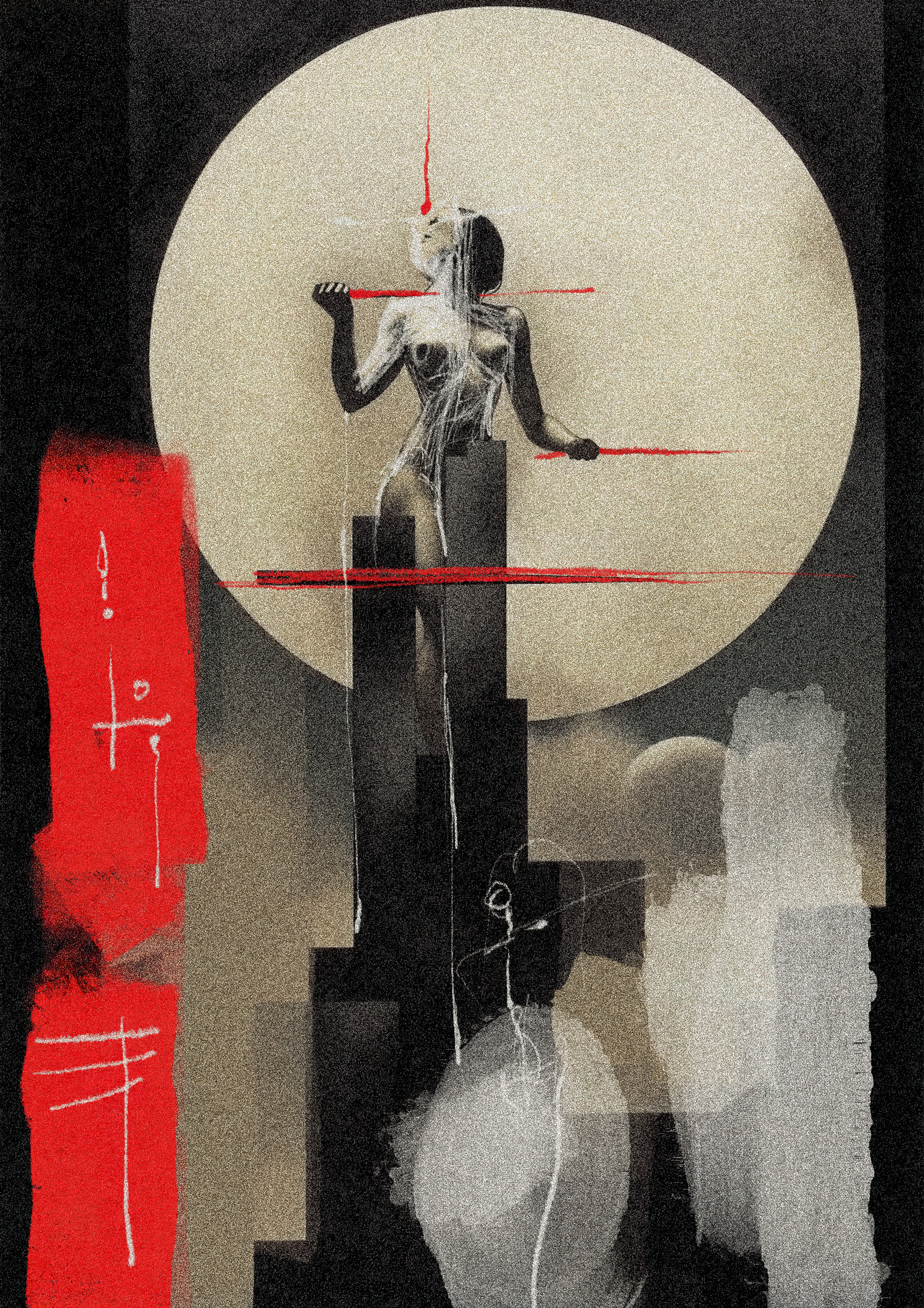 “Terror threatened to overwhelm her. She fought it the only way she knew: “I shall not fear. Fear is the mind killer . . . ” 
(Frank Herbert, Dune)


Ai x digital painting by Rocketgirl, 2023

[Audere est Facere: To Do is to Dare]