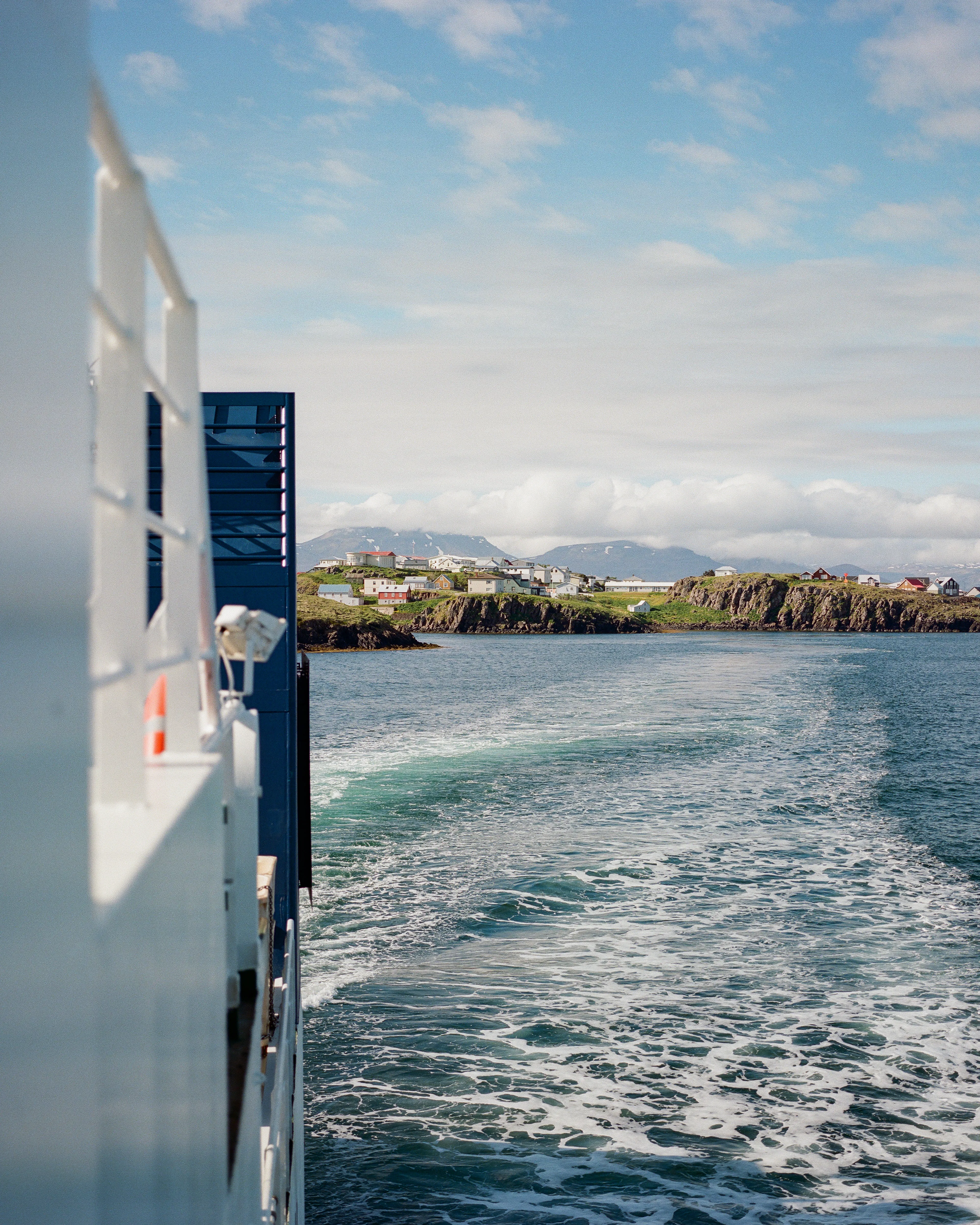 After an early morning drive from Setberg to Stykkishólmur, we caught the Baldur ferry, en route to the small island of Flatey. We could not have dreamt of a more beautiful day.