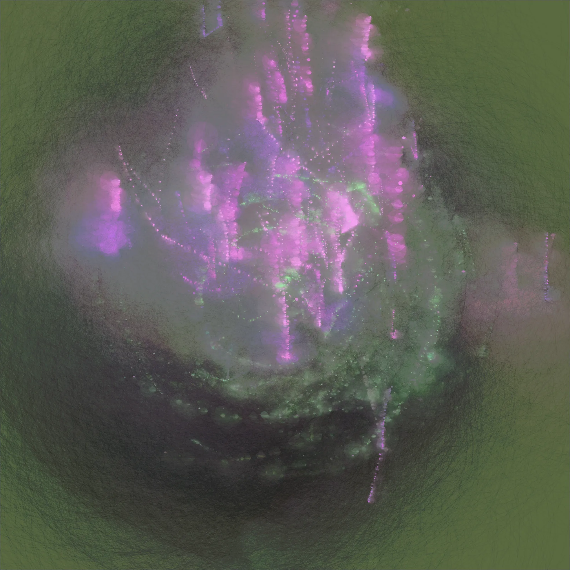 You are the product of countless tiny decisions taken over the course of your life. Stitched is an attempt to visualize one’s current self as a product of the myriad forking paths available to us. The animated version is available for view at

https://www.fxhash.xyz/gentk/306777

Stitched is generative art coded in p5.js, inspired by The Garden of Forking Paths by Borges and stylistically by French and Russian Impressionists, and Autoglyphs by Larva Labs.