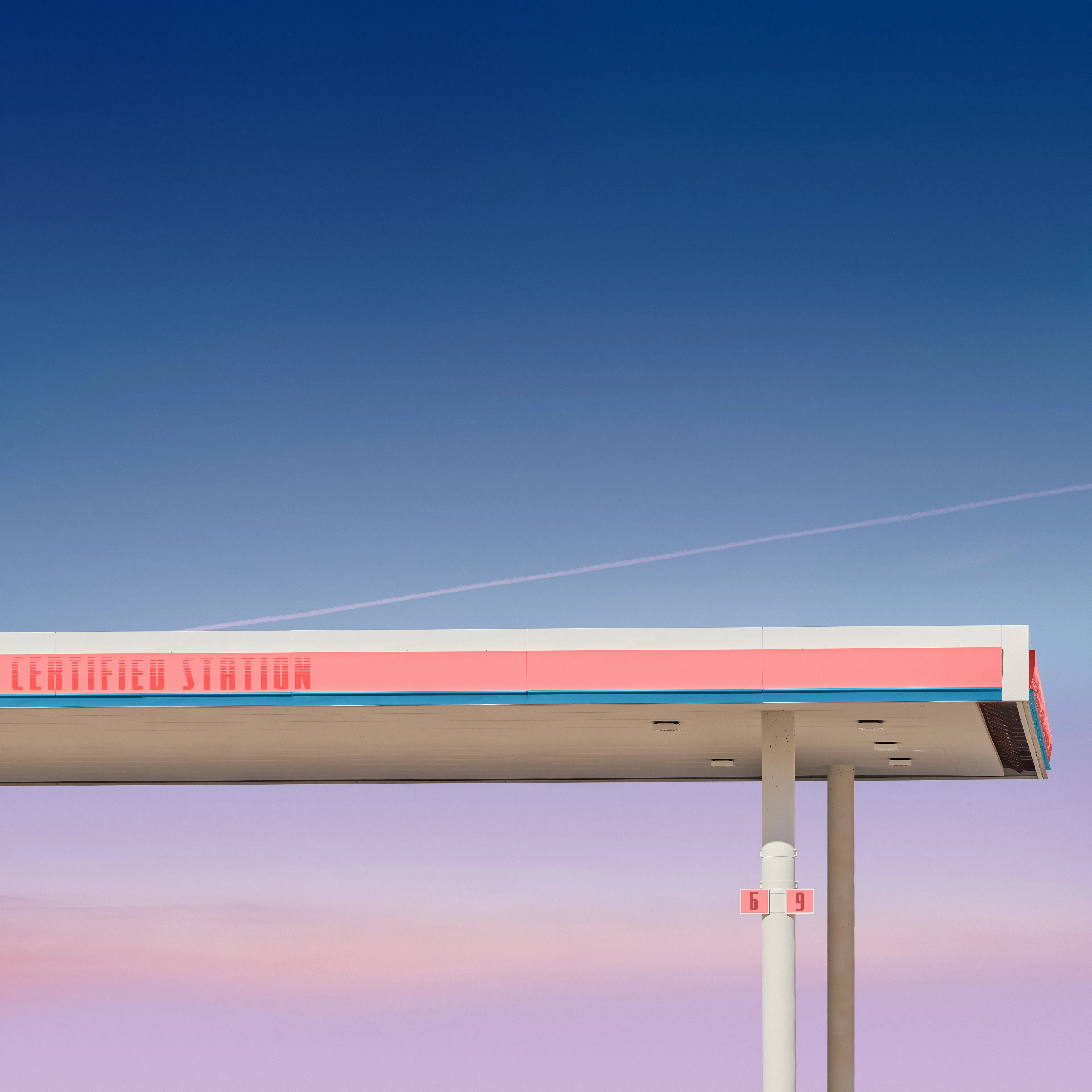 Certified Station - Inspired by Ed Ruscha's "Standard Station"