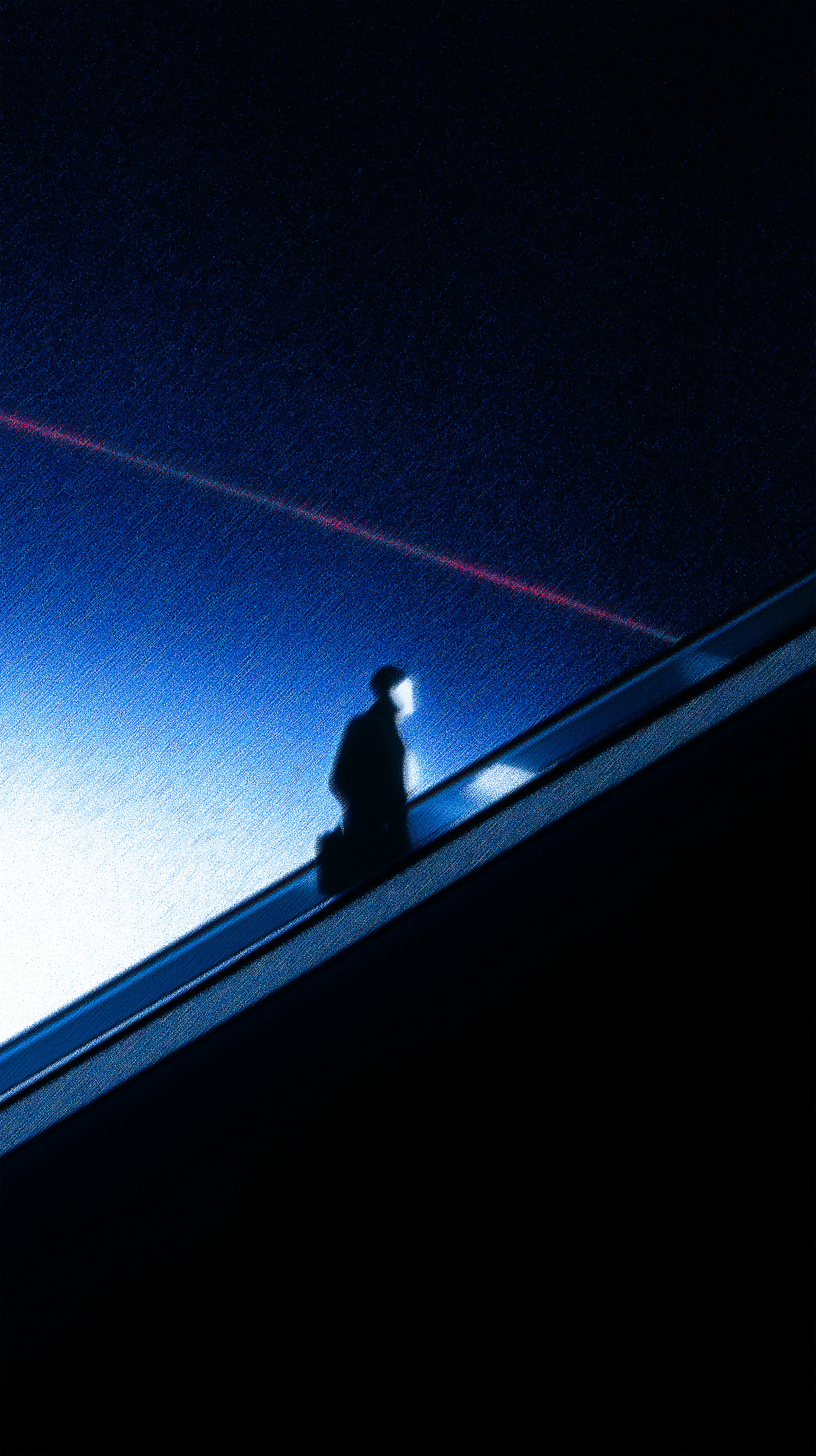 Ascending through the next barrier, transitioning to a higher digital plane. 