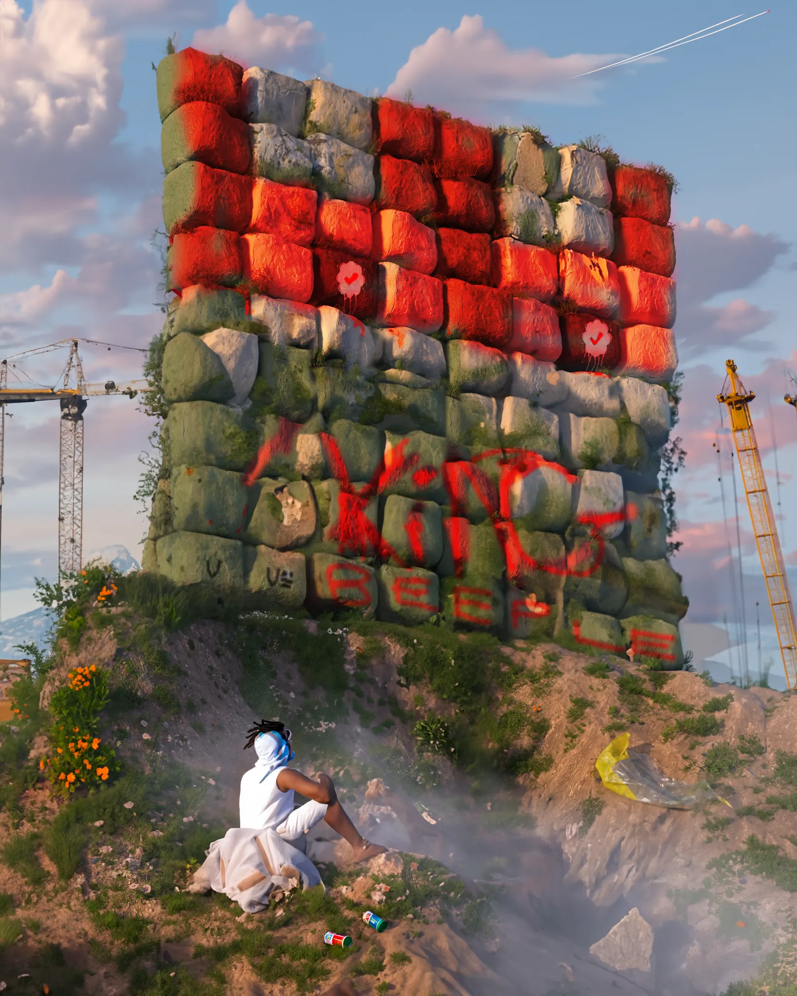 Reinterpretation of DAWN OF CHECK by beeple
1638 x 2048