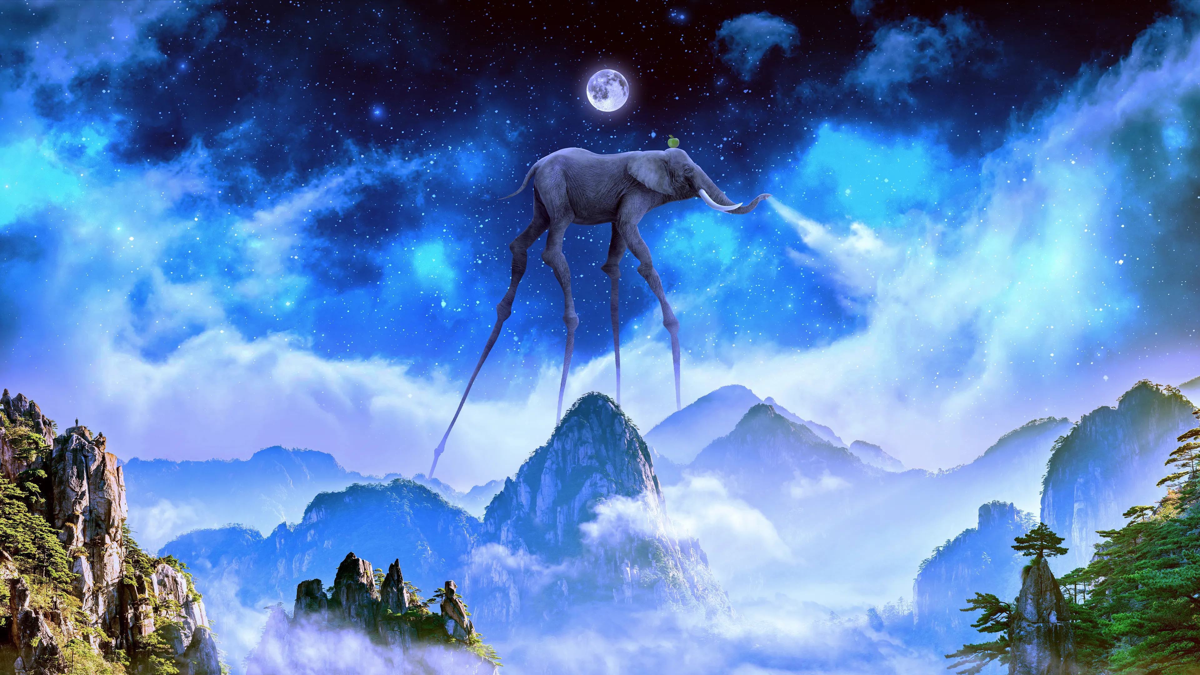 a re-imagined version of surrealism by TedsLittleDream. Winner in the auction will receive a physical metal print with a 16:9 ratio, available in the size of their choosing.




