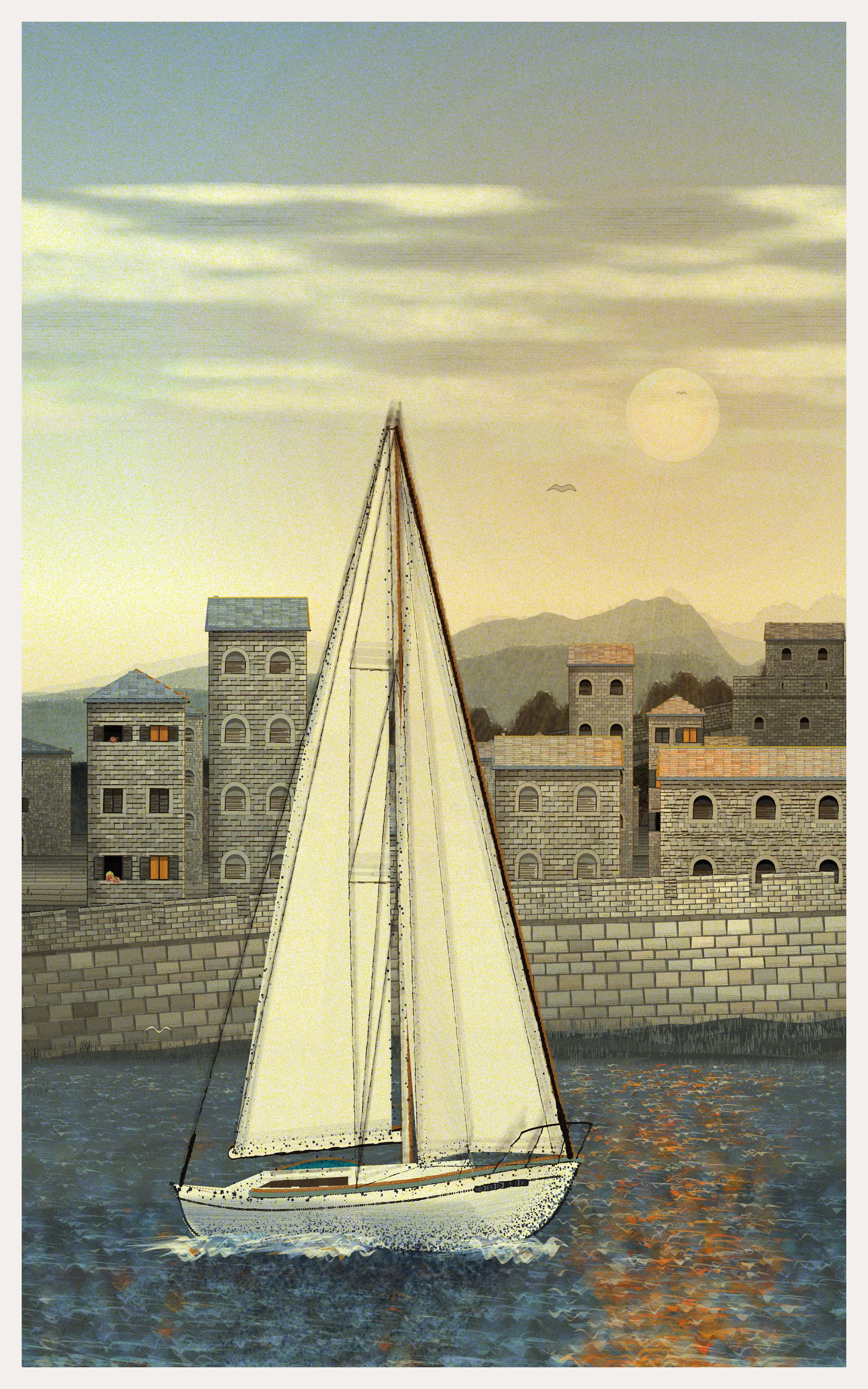 When you dream of those small, serene places... 