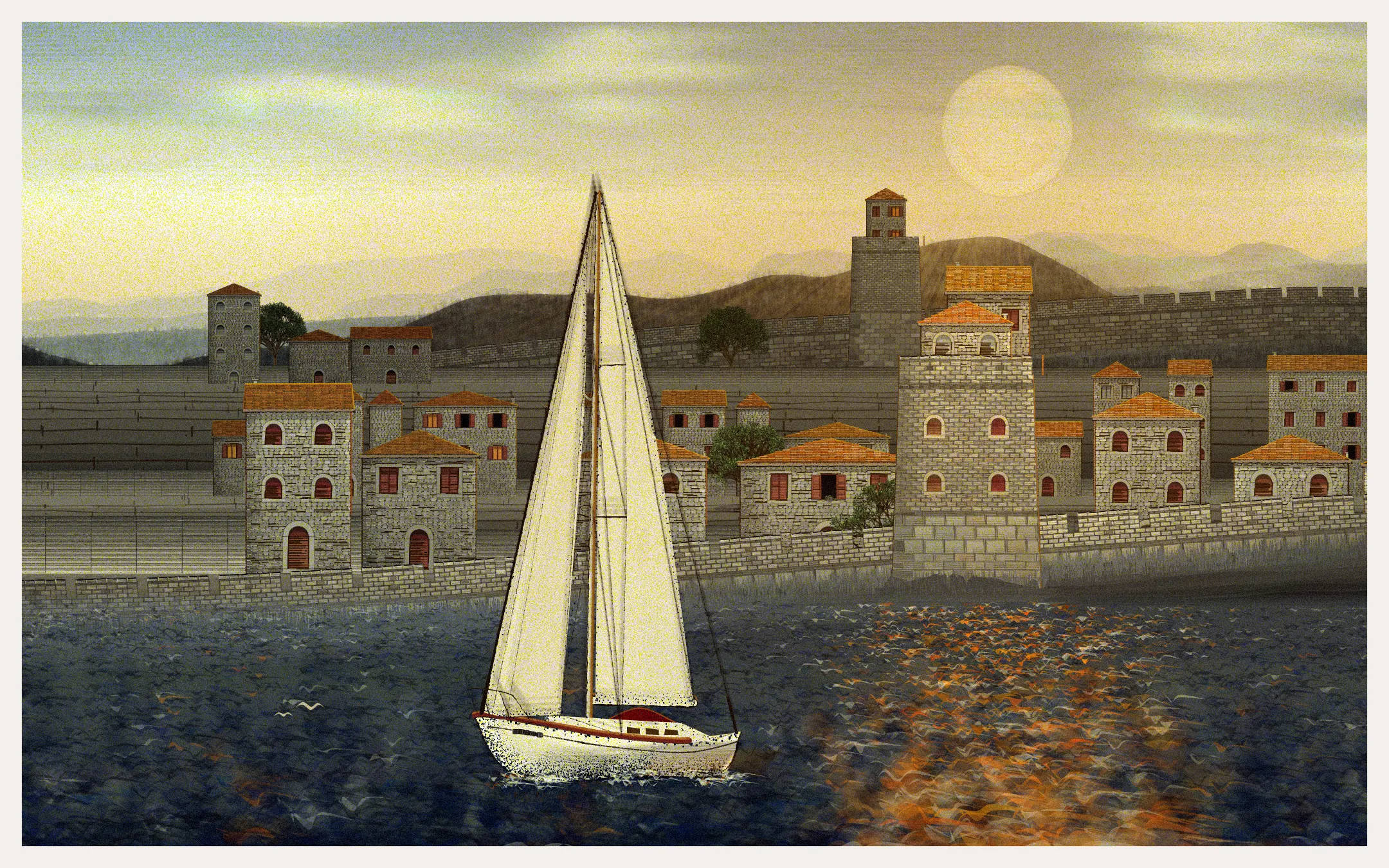 When you dream of those small, serene places... 