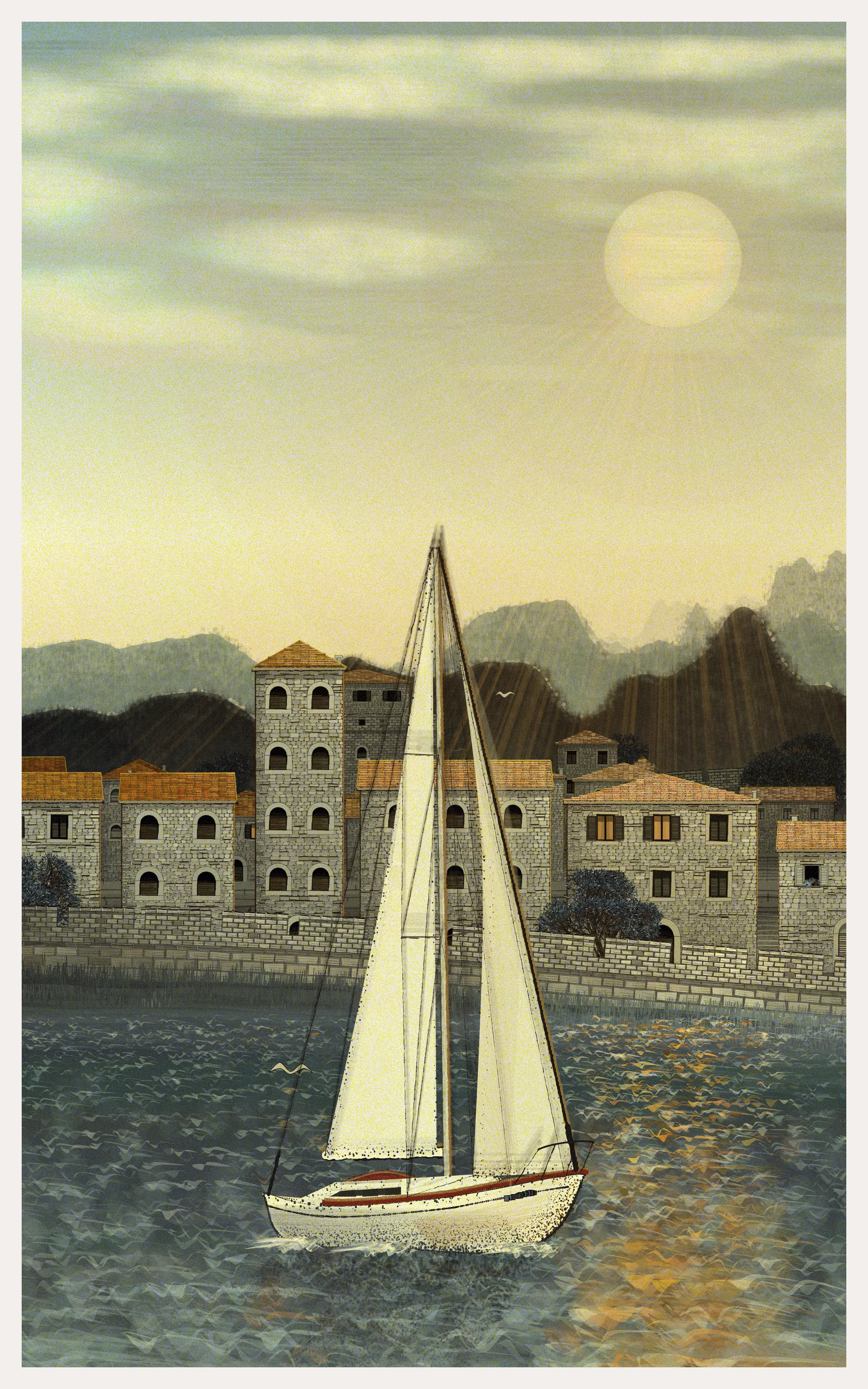 When you dream of those small, serene places... 