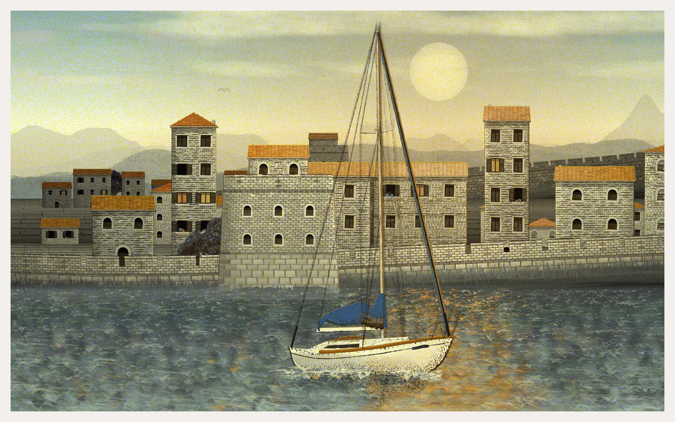 When you dream of those small, serene places... 