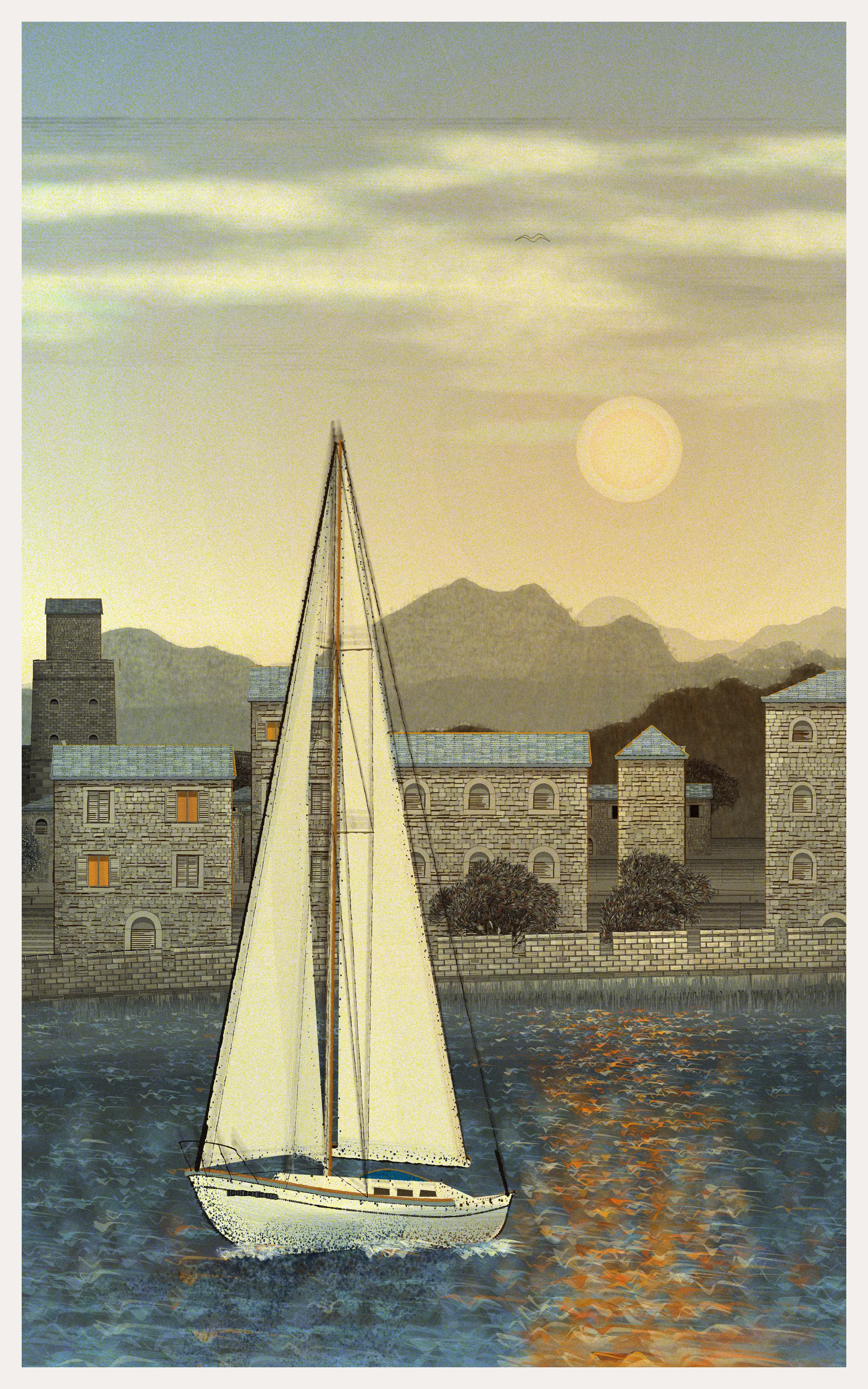 When you dream of those small, serene places... 