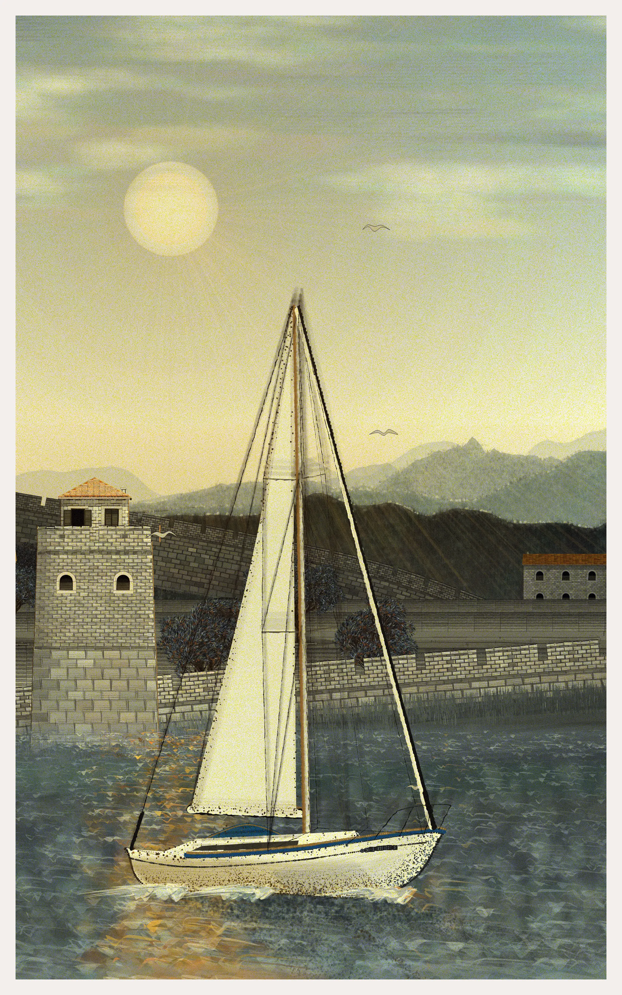 When you dream of those small, serene places... 