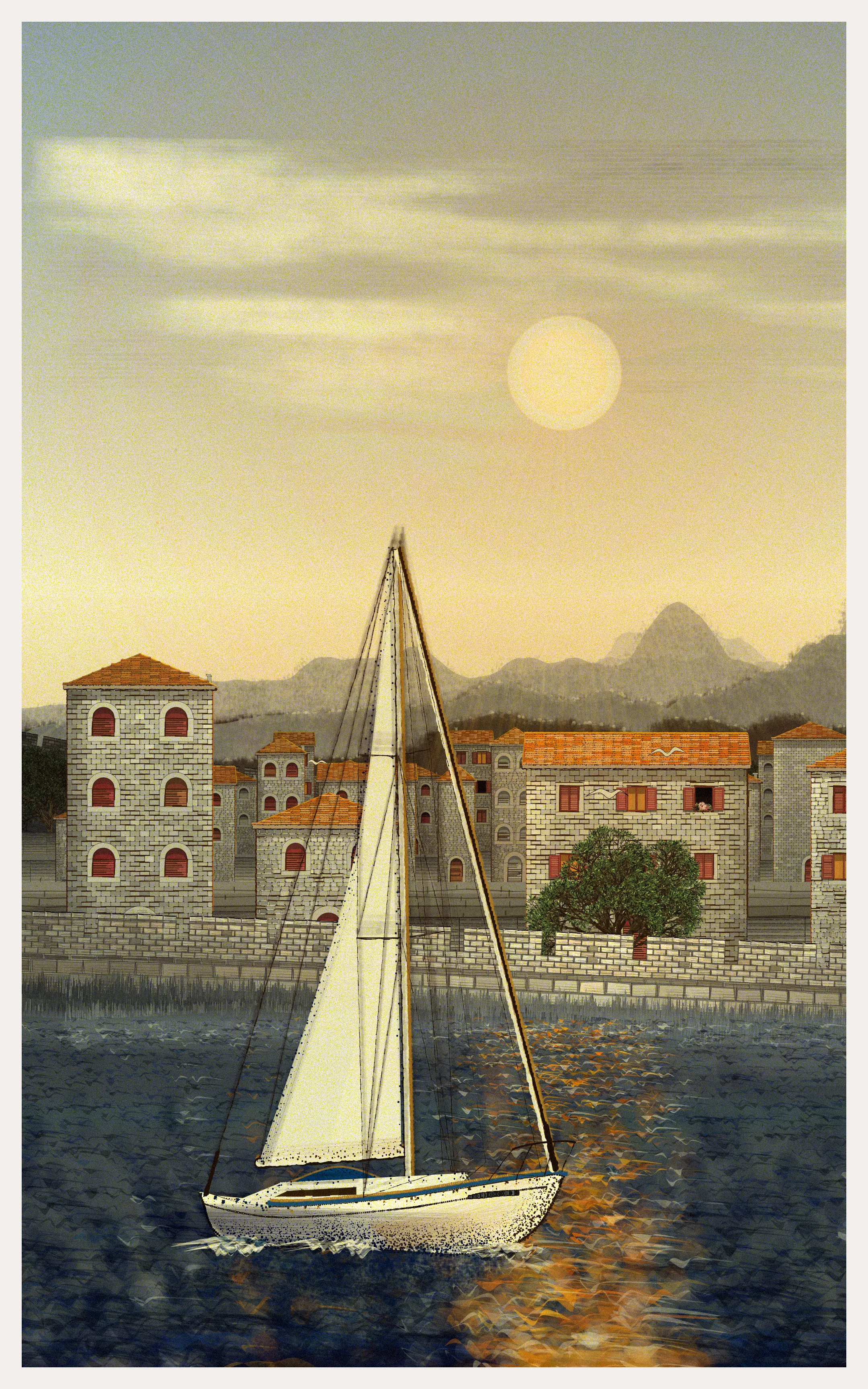 When you dream of those small, serene places... 