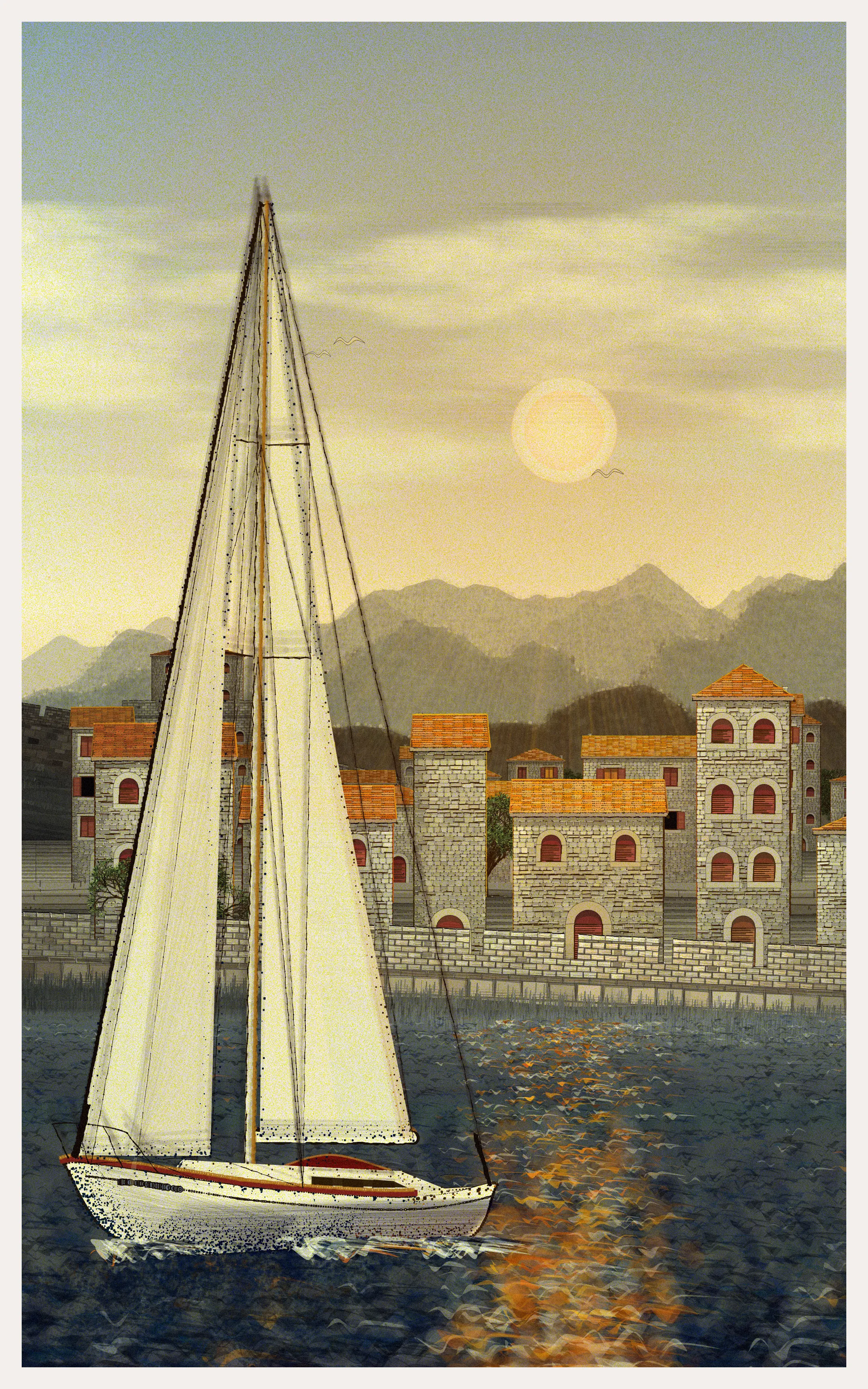 When you dream of those small, serene places... 