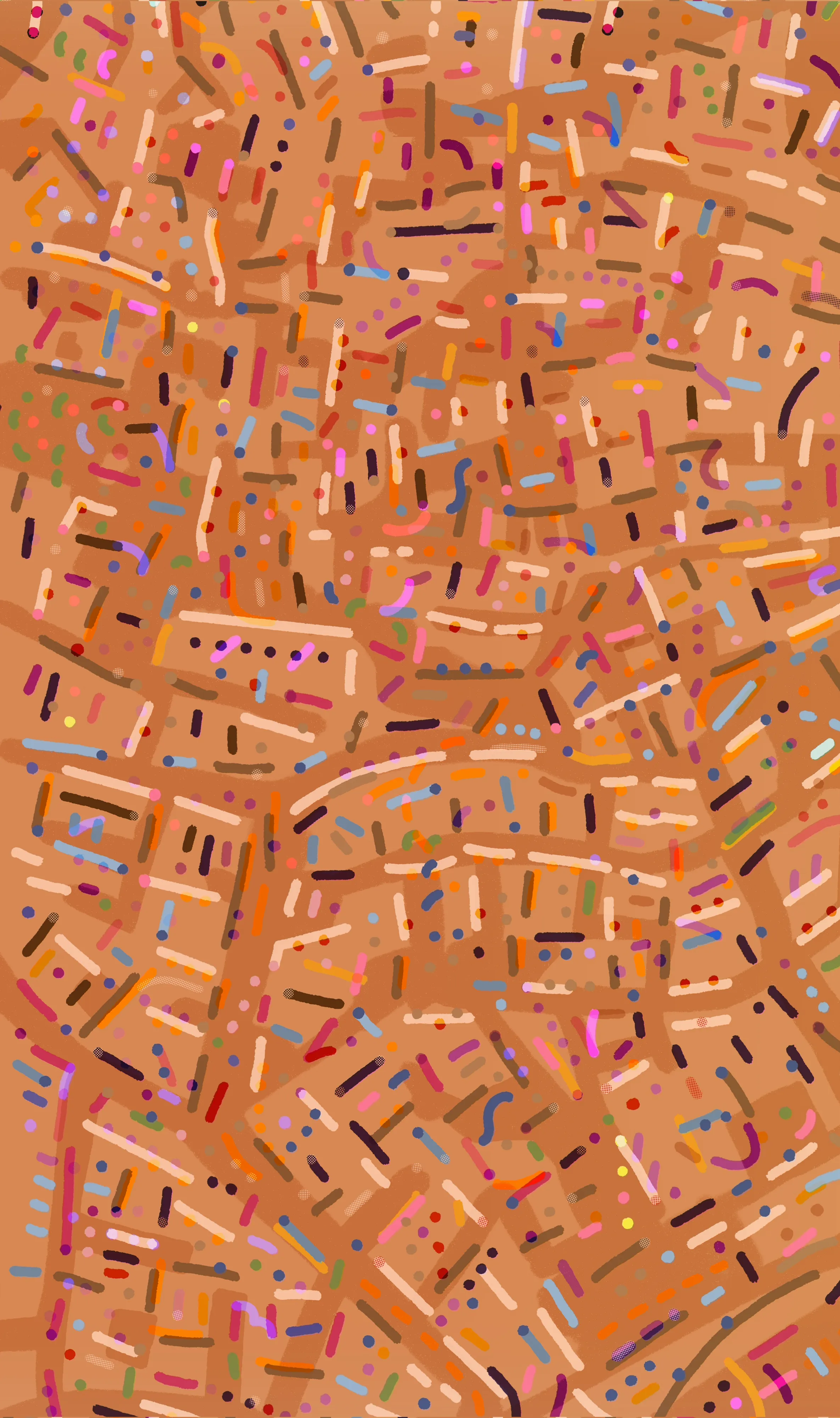 Efdot explores the interplay of memory, movement and design, capturing the search for connection across city grids.

In Cities // Italy, nine digitally hand-drawn works combine to form a unified composition, reflecting Italy’s influence on urban design, architecture and community gathering spots. 

Each piece is informed by maps, travel and aerial imagery, drawing parallels between timeless spaces and the digital intersections we navigate today.