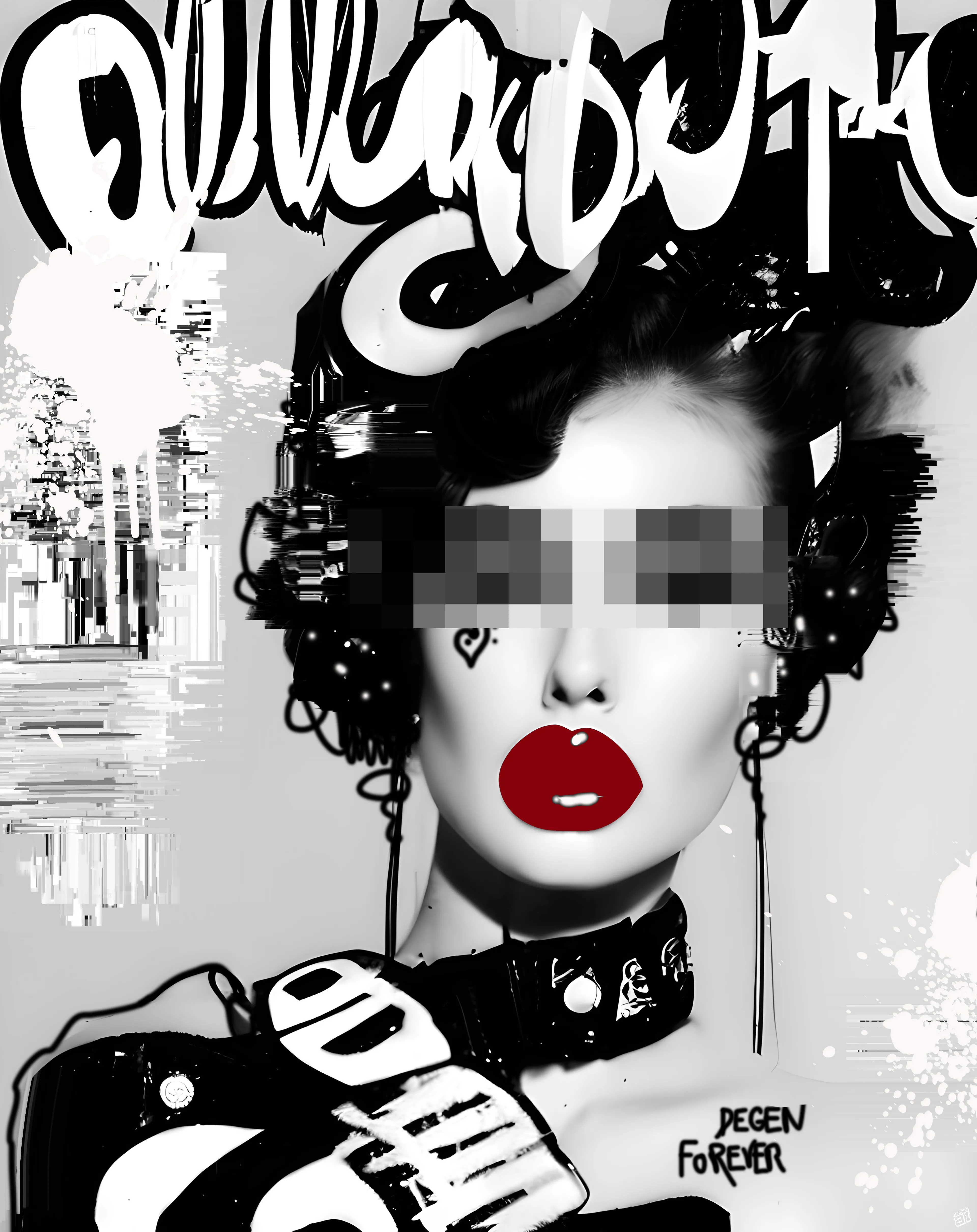 Buckle up, crypto connoisseurs and blockchain buccaneers, the "CRYPTO PIN-UPS" collection is here! This isn't just a series of digital delicacies; it's a full-on cultural cyclone that's ripping through the art world like a hash rate hurricane. 

Miss AL Simpson has captured the essence of the degen spirit – that relentless pursuit of the non-conformist, the HODLing heart of the blockchain rebel. These glitch-goddess pop art NFTs are not mere JPEGs to be flipped for a quick gain; they're your flag in the virtual ground of the metaverse, a declaration that you're not just riding the crypto wave, you ARE the wave.

Every stroke of digital brush and pixelated glitch in the "CRYPTO PIN-UPS" is a story of defiance against the traditional, a manifesto of the movement that's shaking the foundations of finance and art itself. They are the chronicles of blockchain battles, the sultry smiles of Satoshi's dreams, and the gaze of Ethereum's promise, all wrapped in a package that screams 'decentralize me'.

In the labyrinth of ledger lines and the rave of the crypto rush, these pin-ups are the siren songs, luring the true degens to the deeper waters of high art and higher stakes. To hold one is to hold a piece of the blockchain itself, a shard of the code that is the beating heart of our digital dawn.

So, are you in, or are you out? Are you ready to stake your claim with the "CRYPTO PIN-UPS", to embed your essence in the immutable ledger of art history? 

Collect your own "CRYPTO PIN-UP" and hodl her closely...