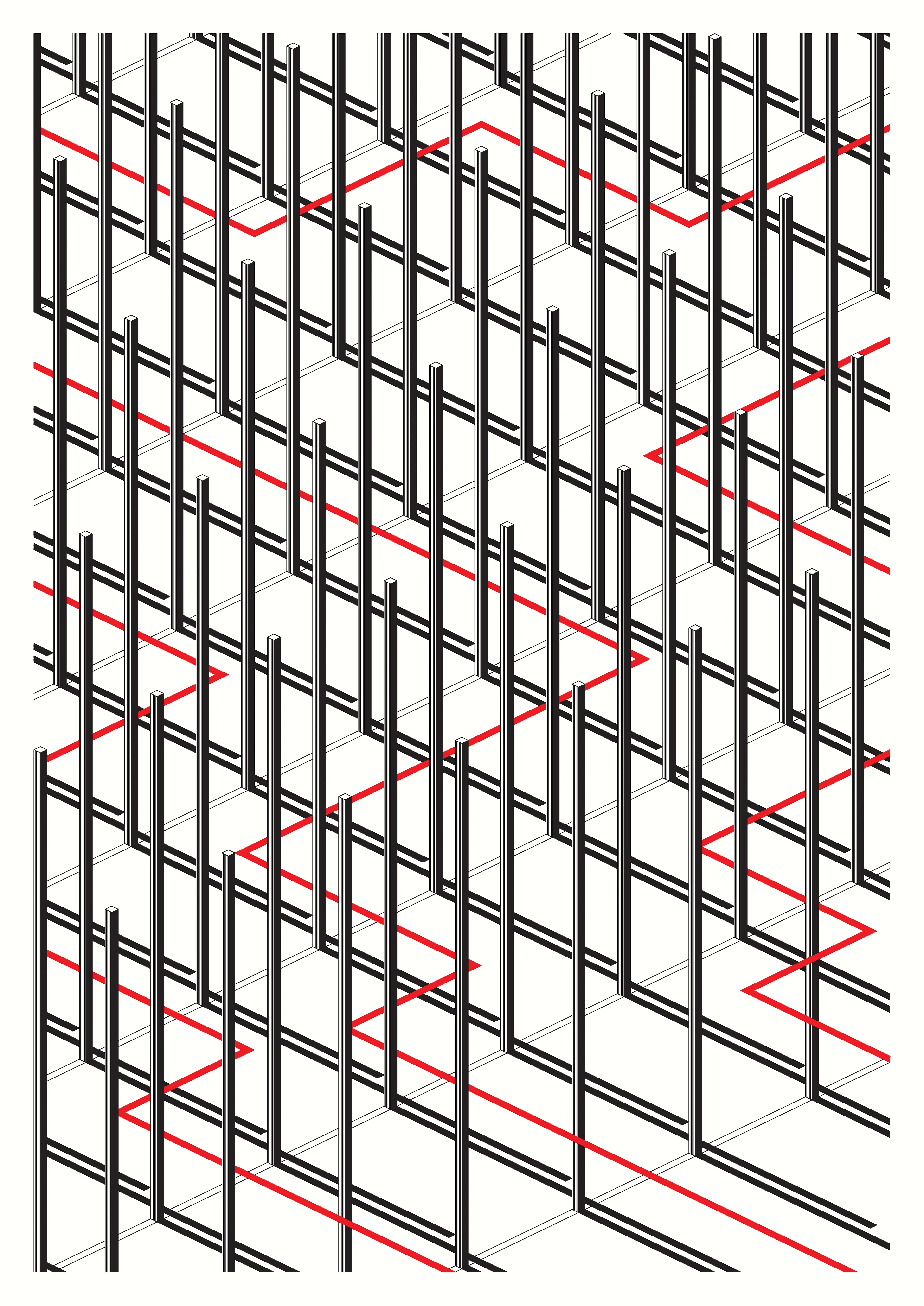 "Despite ourselves, beyond our gaze, new paths emerged."

Utopias of the Damned —

Digital: 5000w x 7070h px | High Resolution PNG.

Plot: On request you will receive an A2 (420mm x 594) plot of this artwork (1 of 1).
Generative art using JS.