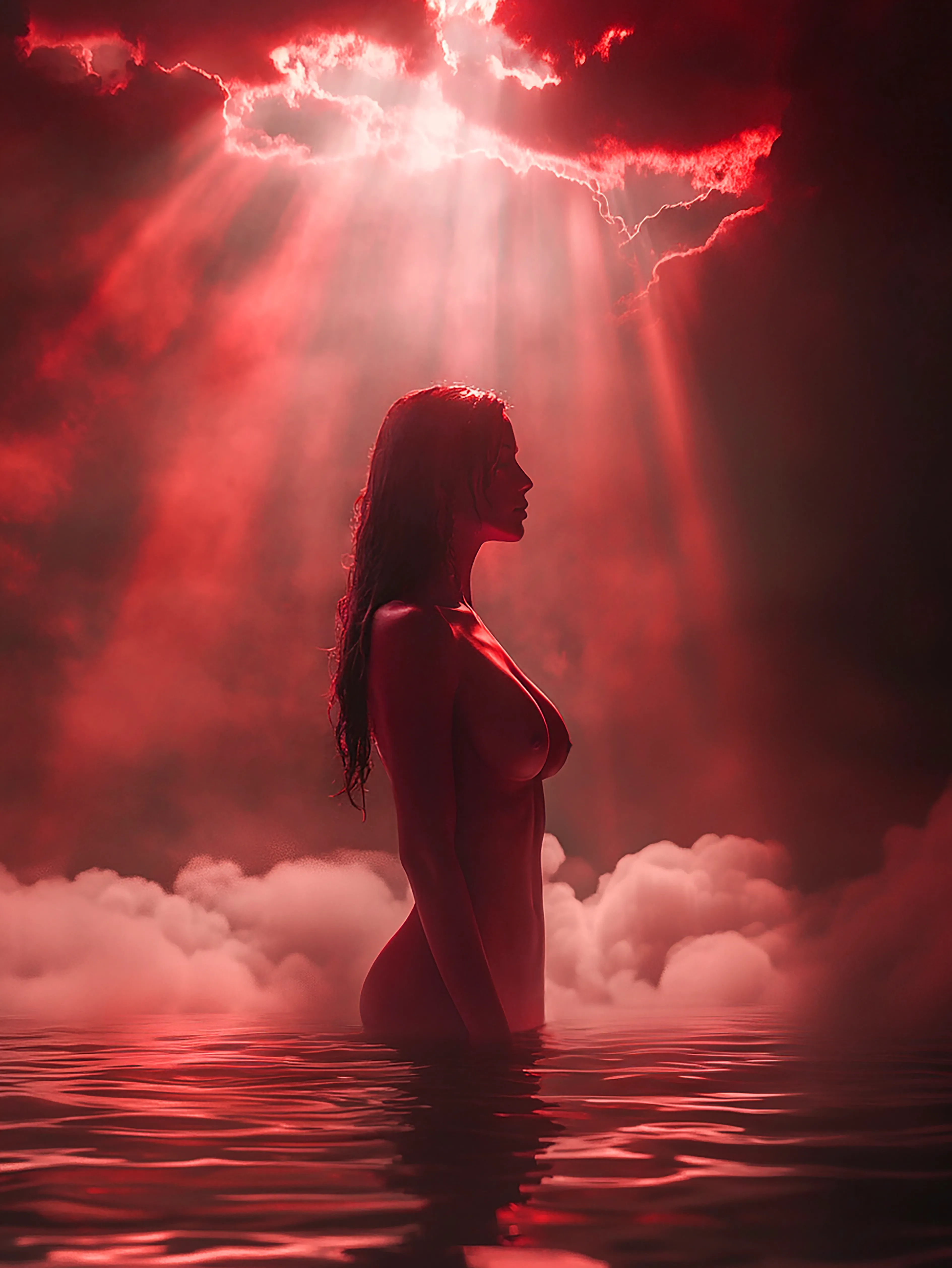 Intensity. Torment. Red. 