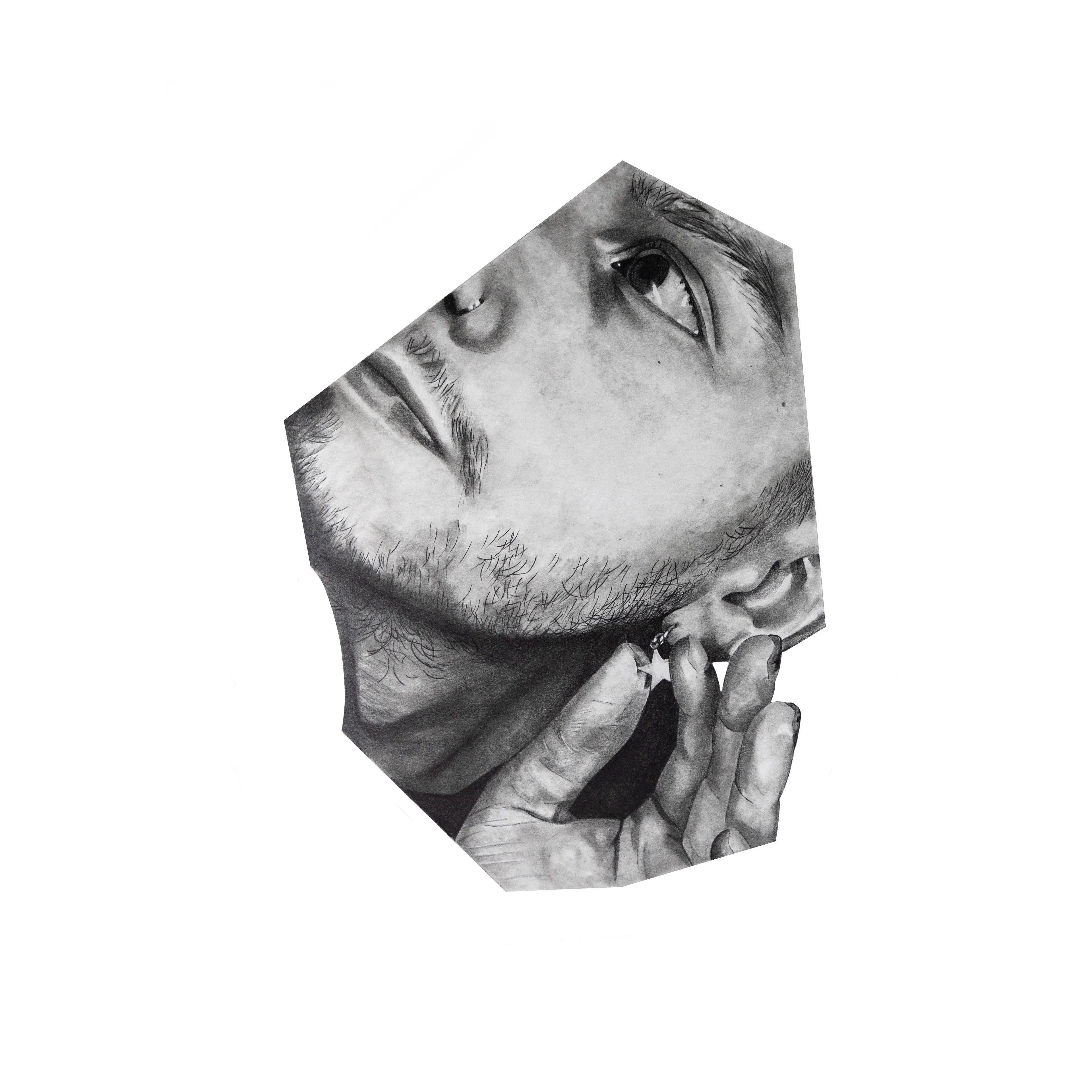 This is a project of 3 self-portraits I drew from my own photographs.
Pencil on paper. 

About freedom of expression, absence of gender stereotypes, social condemnation, about love for myself and love in principle.

I care about this topic and I express myself in my art.
I would really like men to paint their nails, wear makeup, wear dresses, stay home with their children, and shave their body hair. That is, if that is what they want to do.
I would like women to wear slacks, cut their hair short, develop careers and work as subway drivers. That's if they want to.

Femininity is not about facial makeup and lace underwear. Masculinity is not a pumped-up body and the ability to hammer nails.