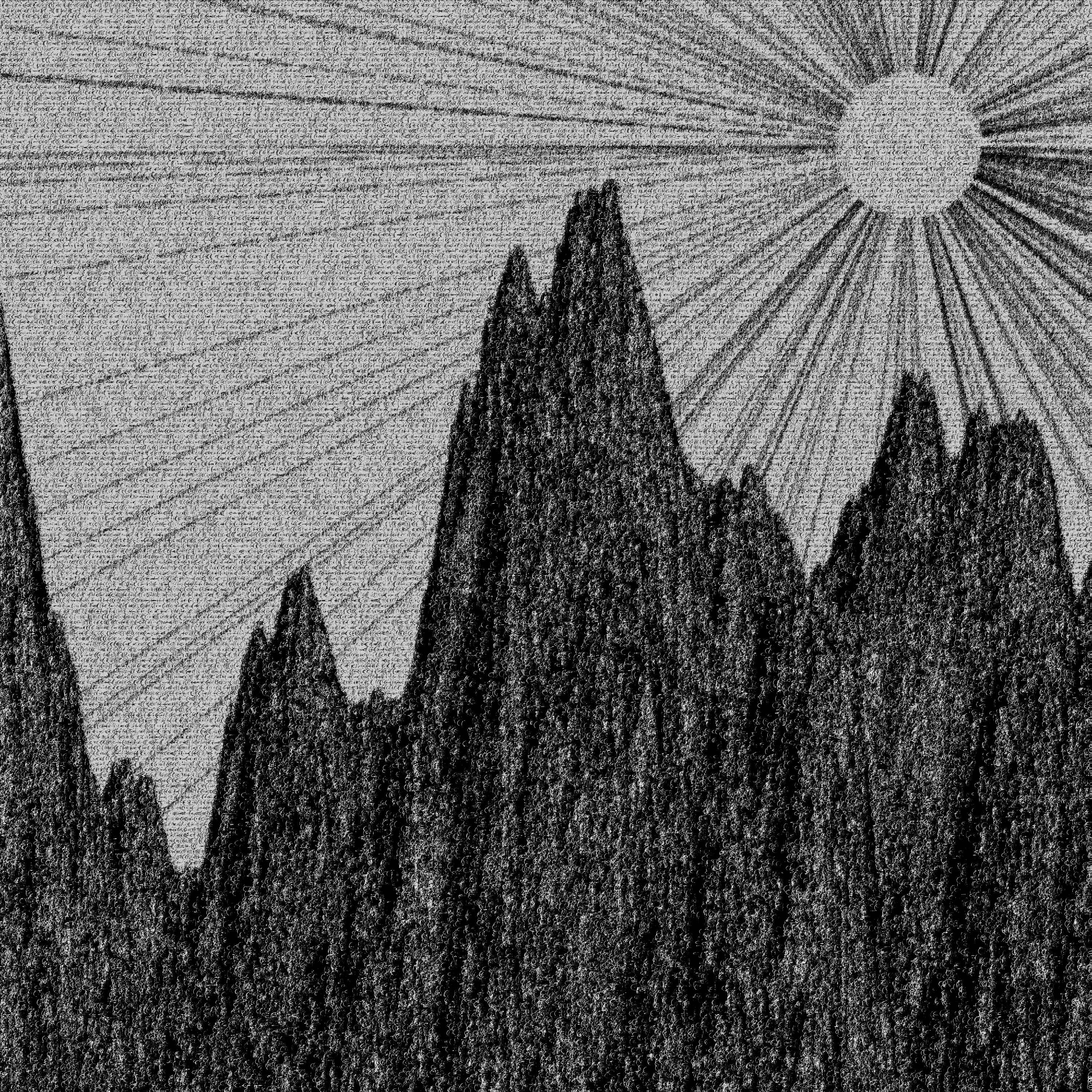 CGL(sMP) is "Classic generative landscape (special for MakersPlace)".
I love generative mountain landscapes. I have already done a number of works for various marketplaces. This version is specially made for MakersPlace!