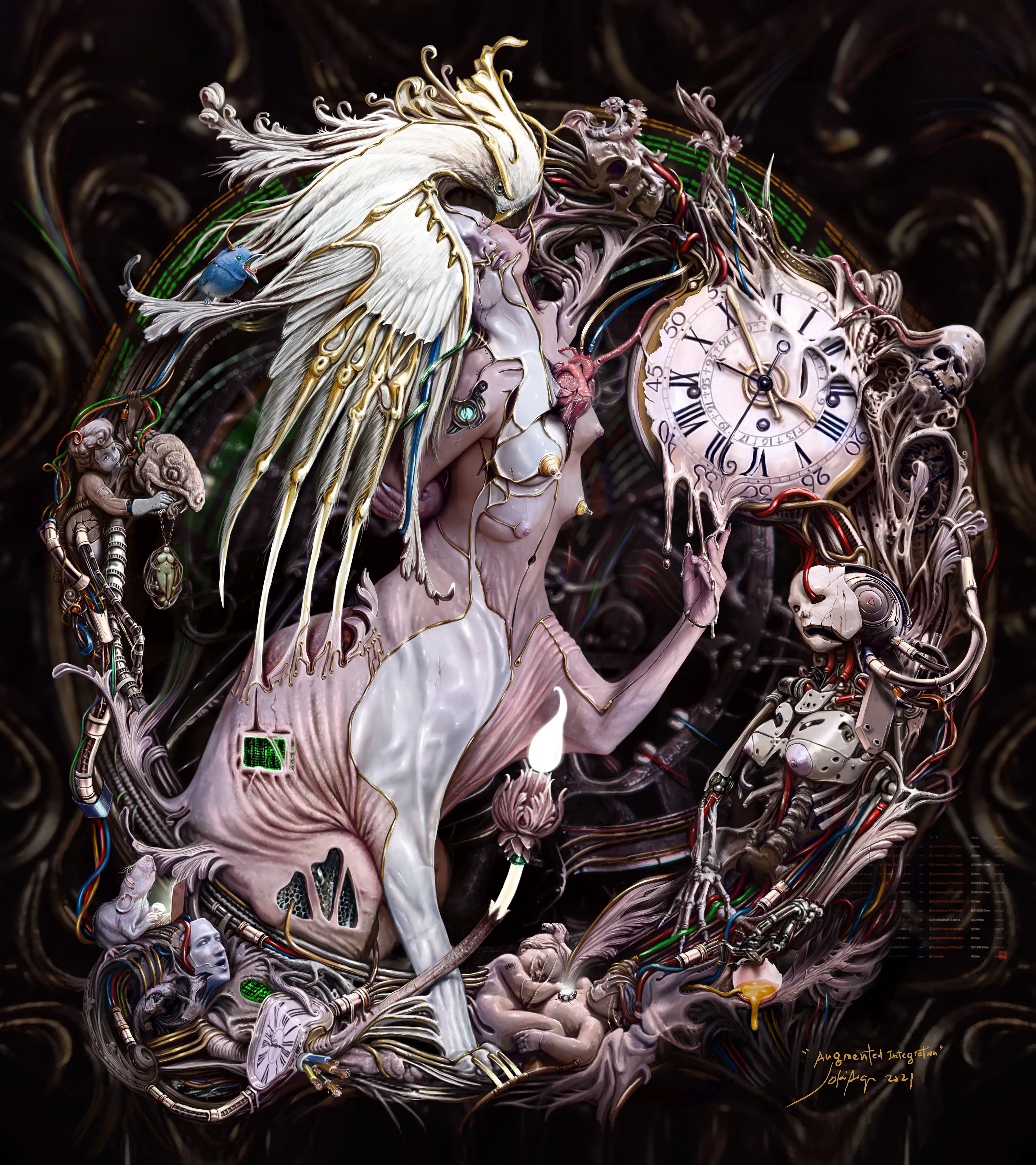 Man and beast's social integration to the metaphysical world.
Digital painting
Corel painter
Photoshop
2021