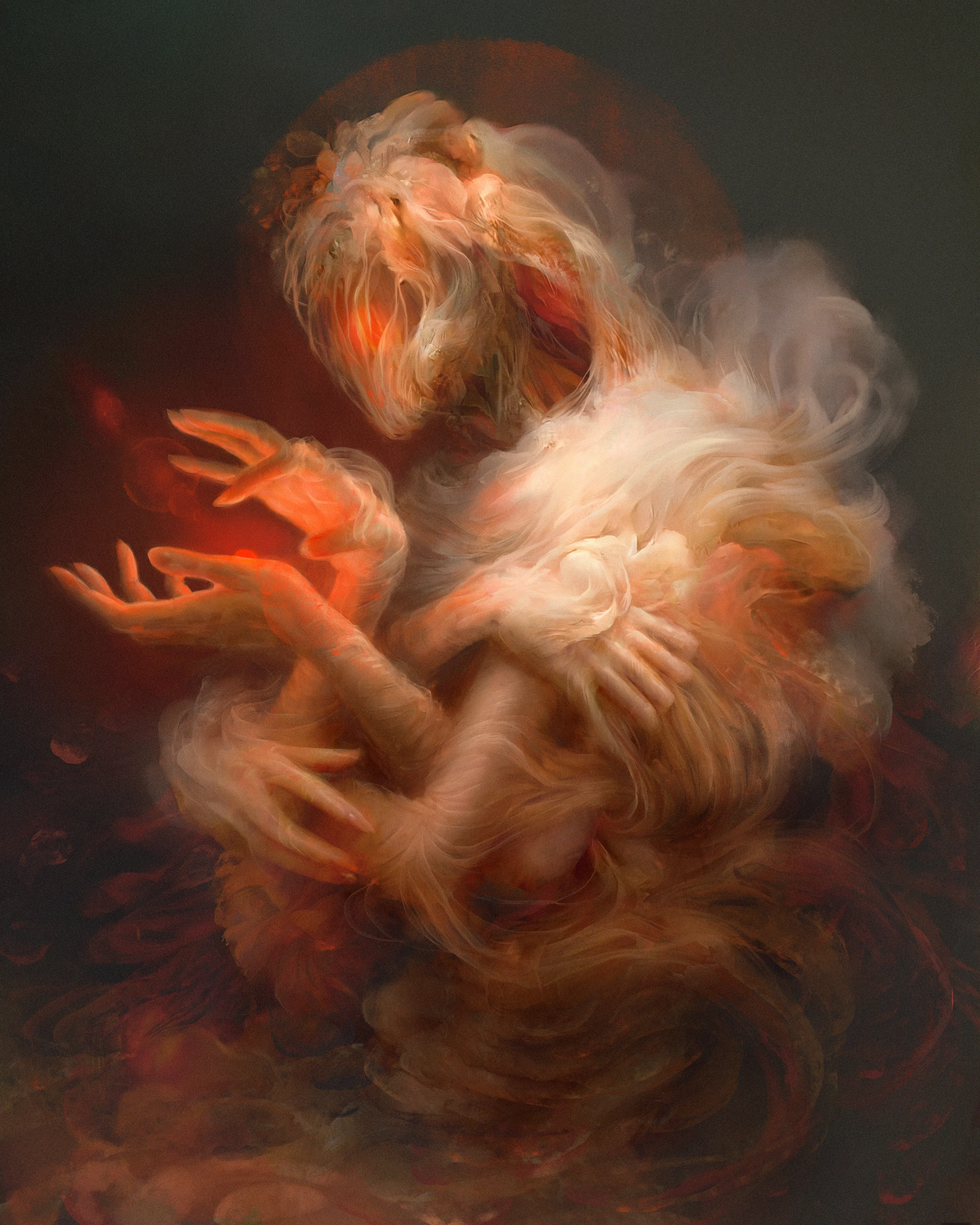 Series of masked beings created by uniting machine & mind.

Based on shapes generated by generative adversarial network. These intriguing machine created shapes let the imagination run wild in a world that isn't limited by human emotion--creators vision work as the heart of machine. Stepping forward with a new medium of art & machine learning, by combining the two as one we can create something unprecedented & fascinating.