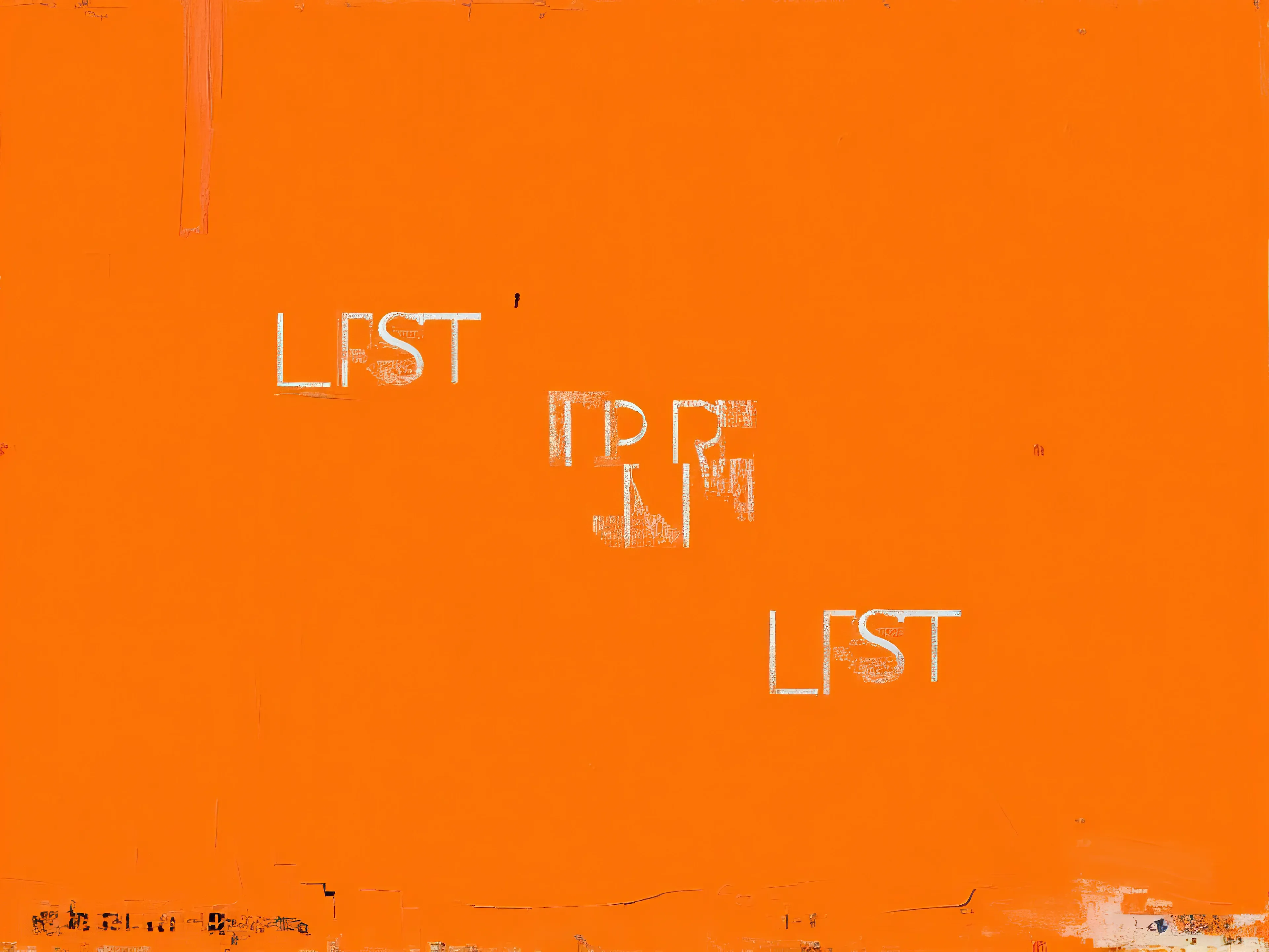 LIST PAINTING 14

AI 

CIRCA 2025